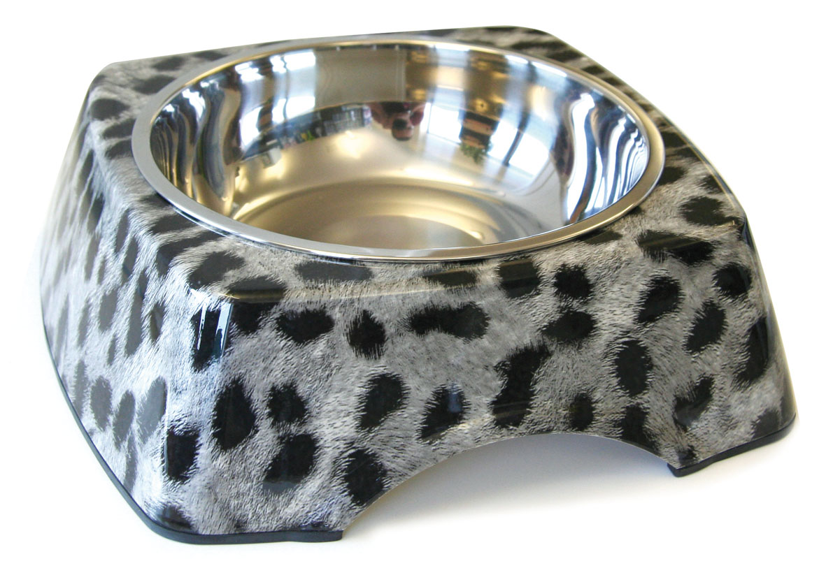 swisspet écuelle en mélamine Leopard, M: 350ml