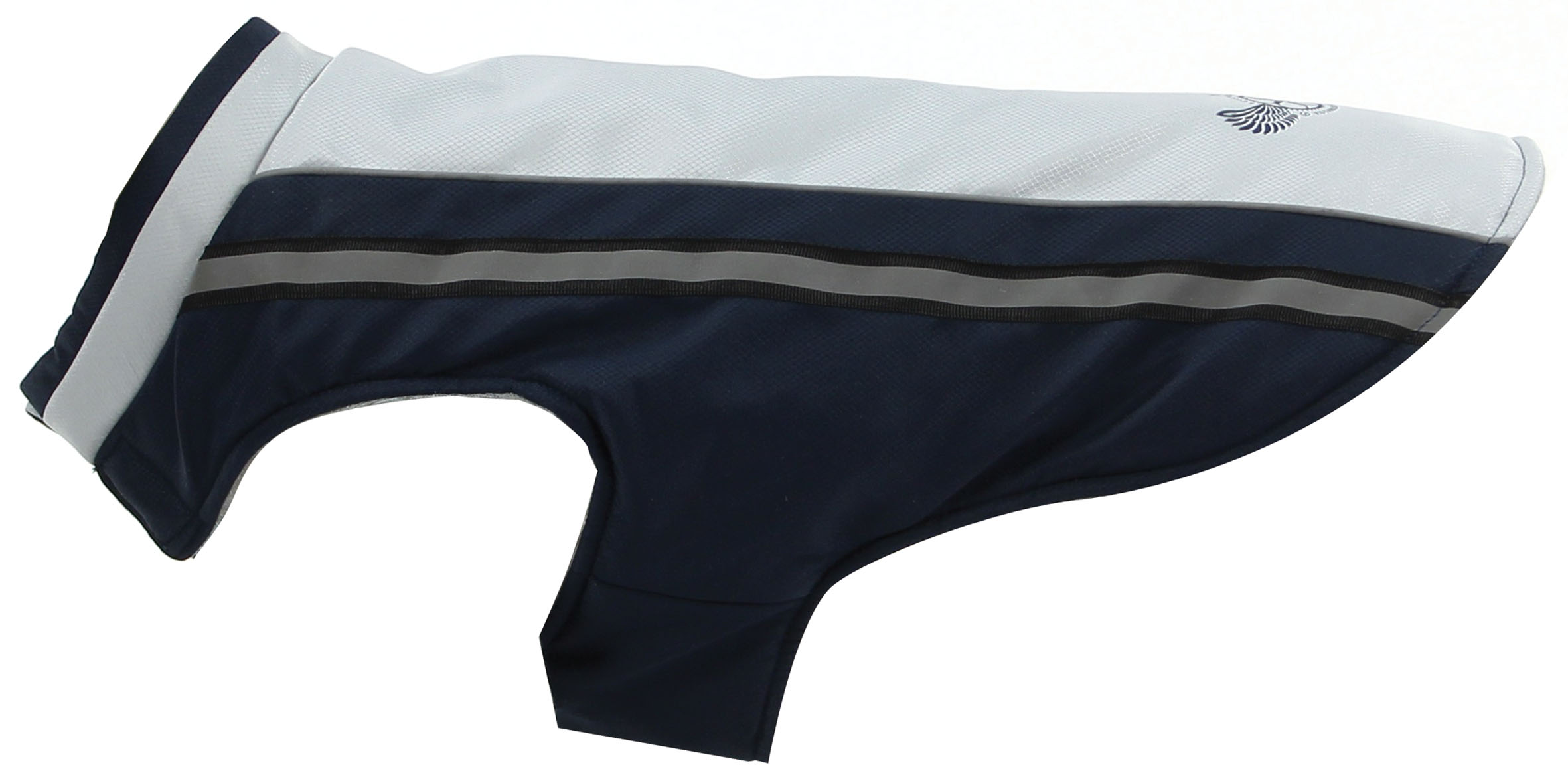 TrendLine Hundemantel Biker, grau, S - 25cm