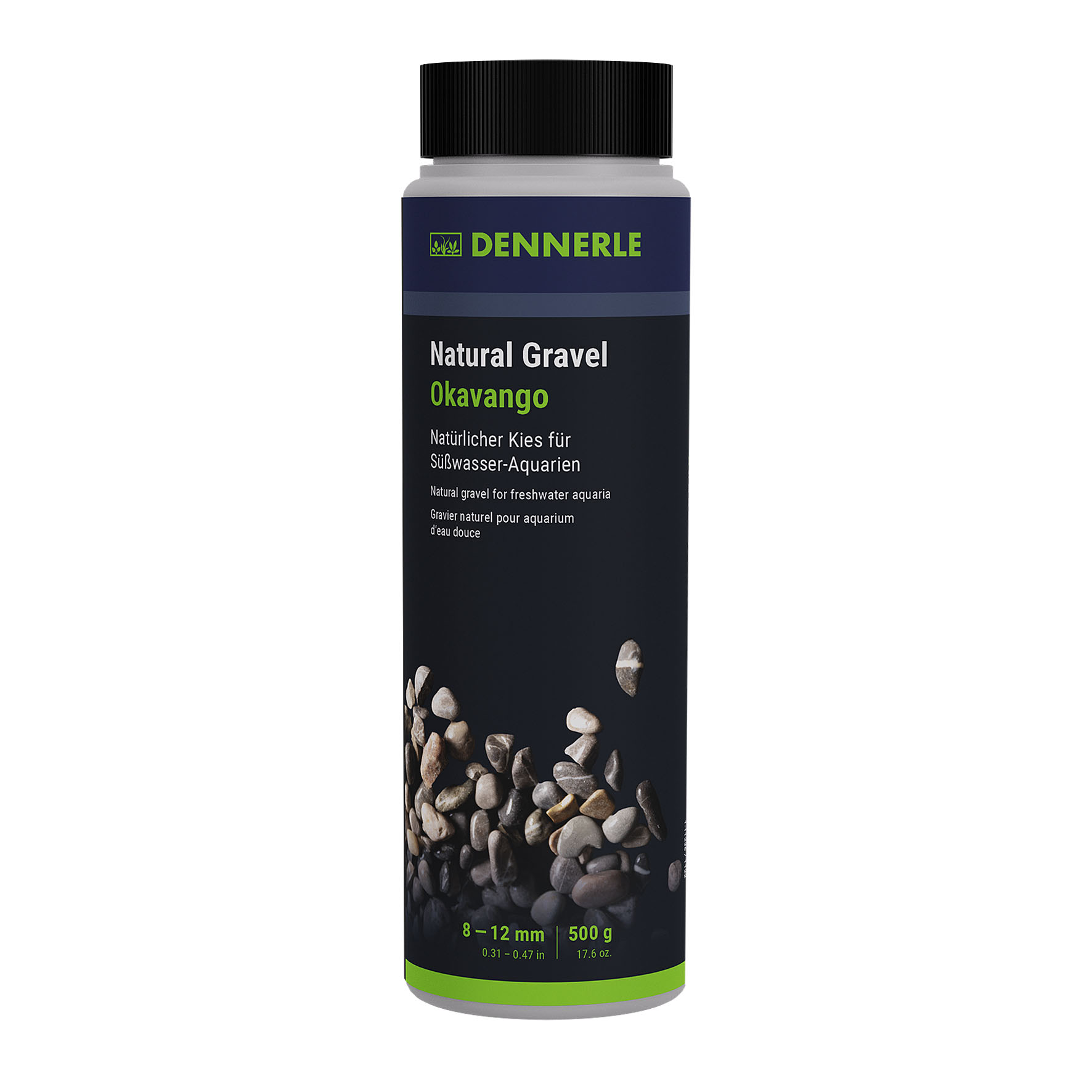 Dennerle Natural Gravel Okavango, 8-12mm, 500g
