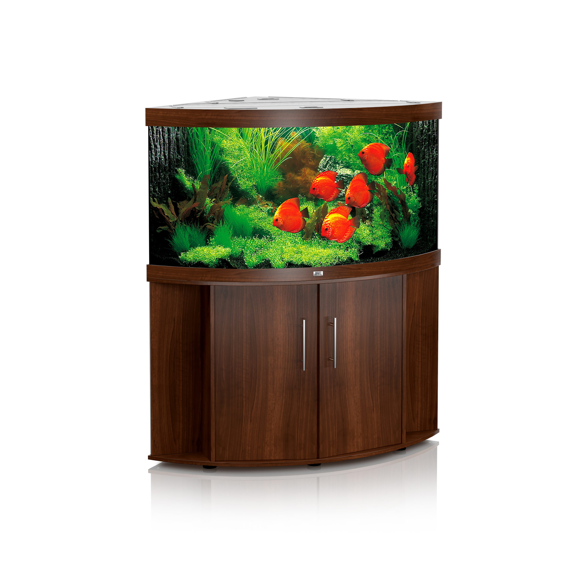 Juwel Aquarium d'angle Trigon 350 combinaison, brun foncé