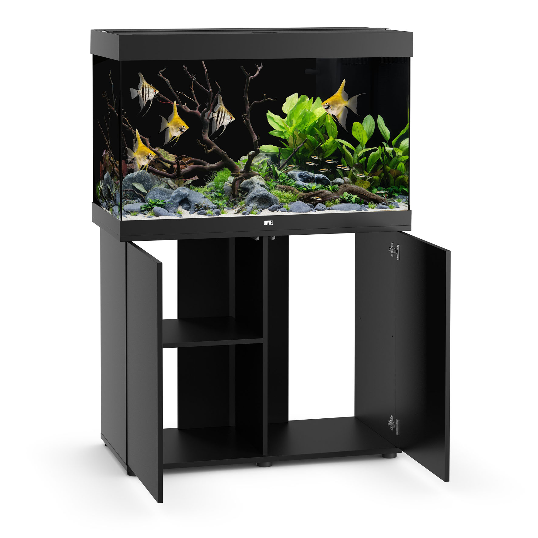 Juwel Aquarium Rio 290 + armoire SBX Rio 290, noir