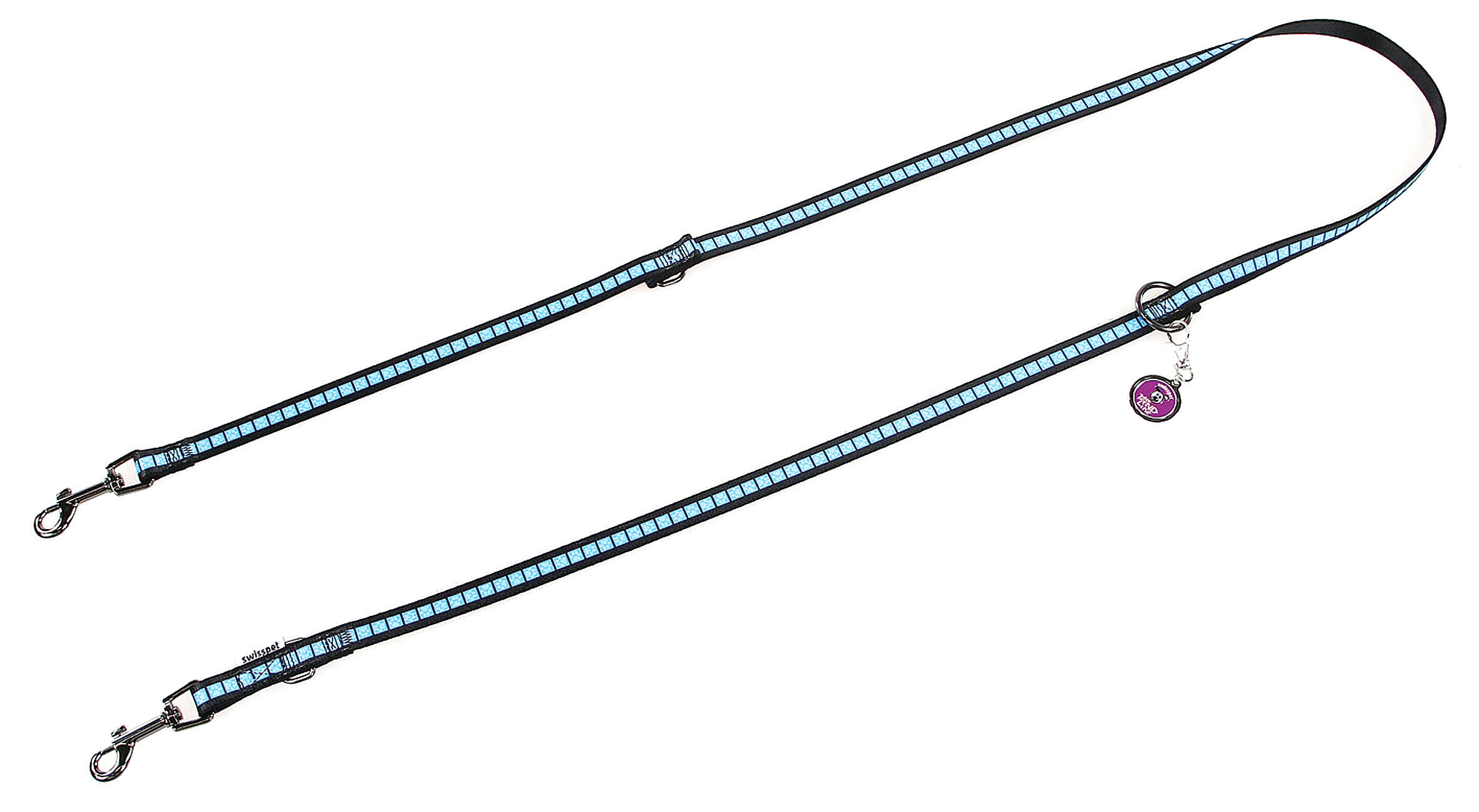 TrendLine laisse Mosta, bleue, 20mm/180cm