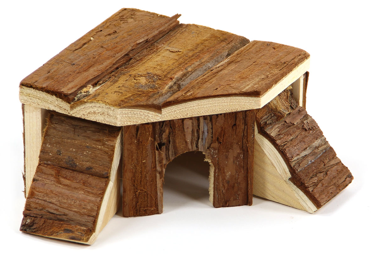 Holzhaus Alaska 17x11x8cm