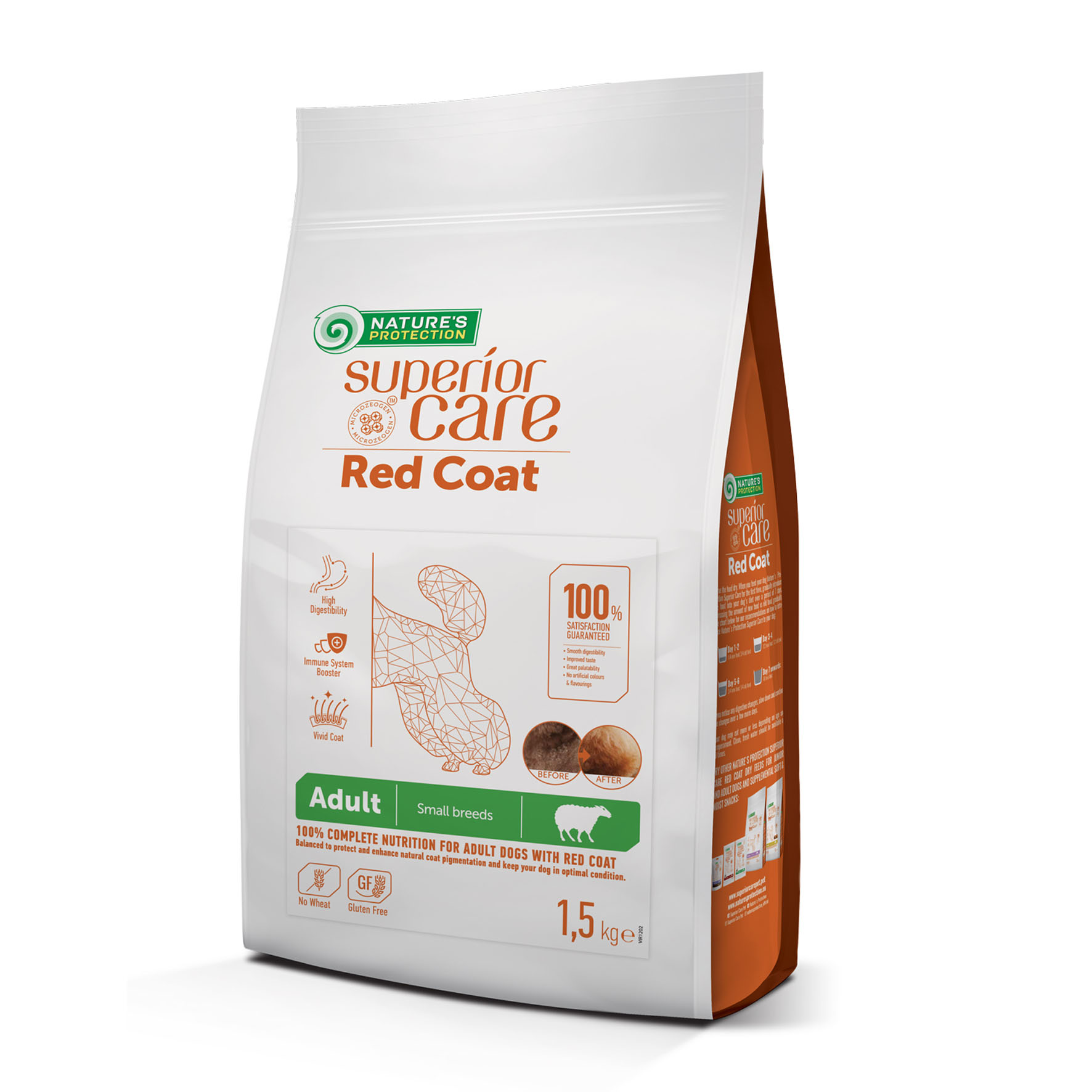 Superior Care Red Coat Adult mit Lamm