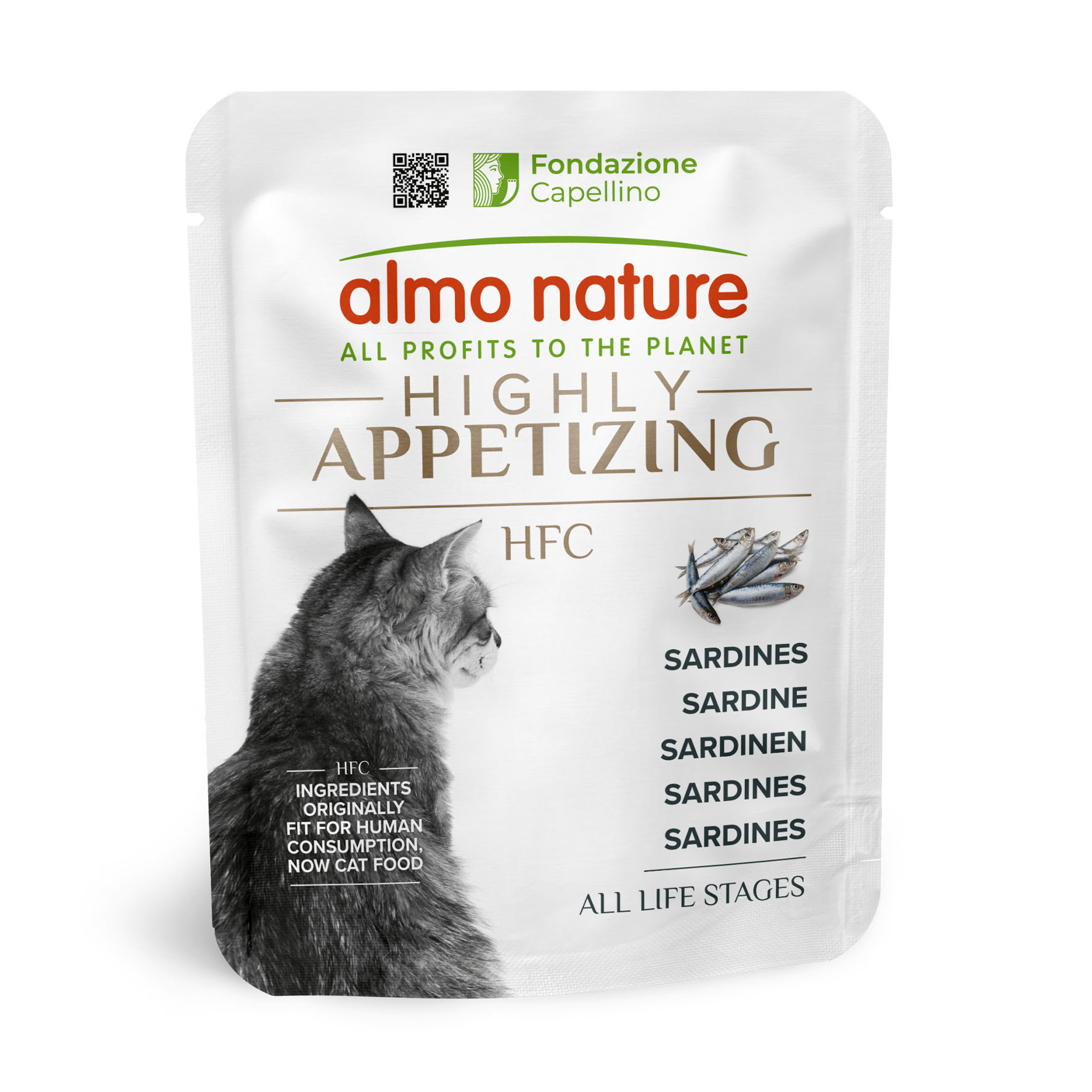 Almo HFC Highly Appetizing - Sardine, 50g Almo HFC Highly Appetizing - Sardine, 50g