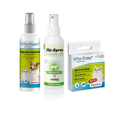 Zeckenmittel & Parasitenschutz
