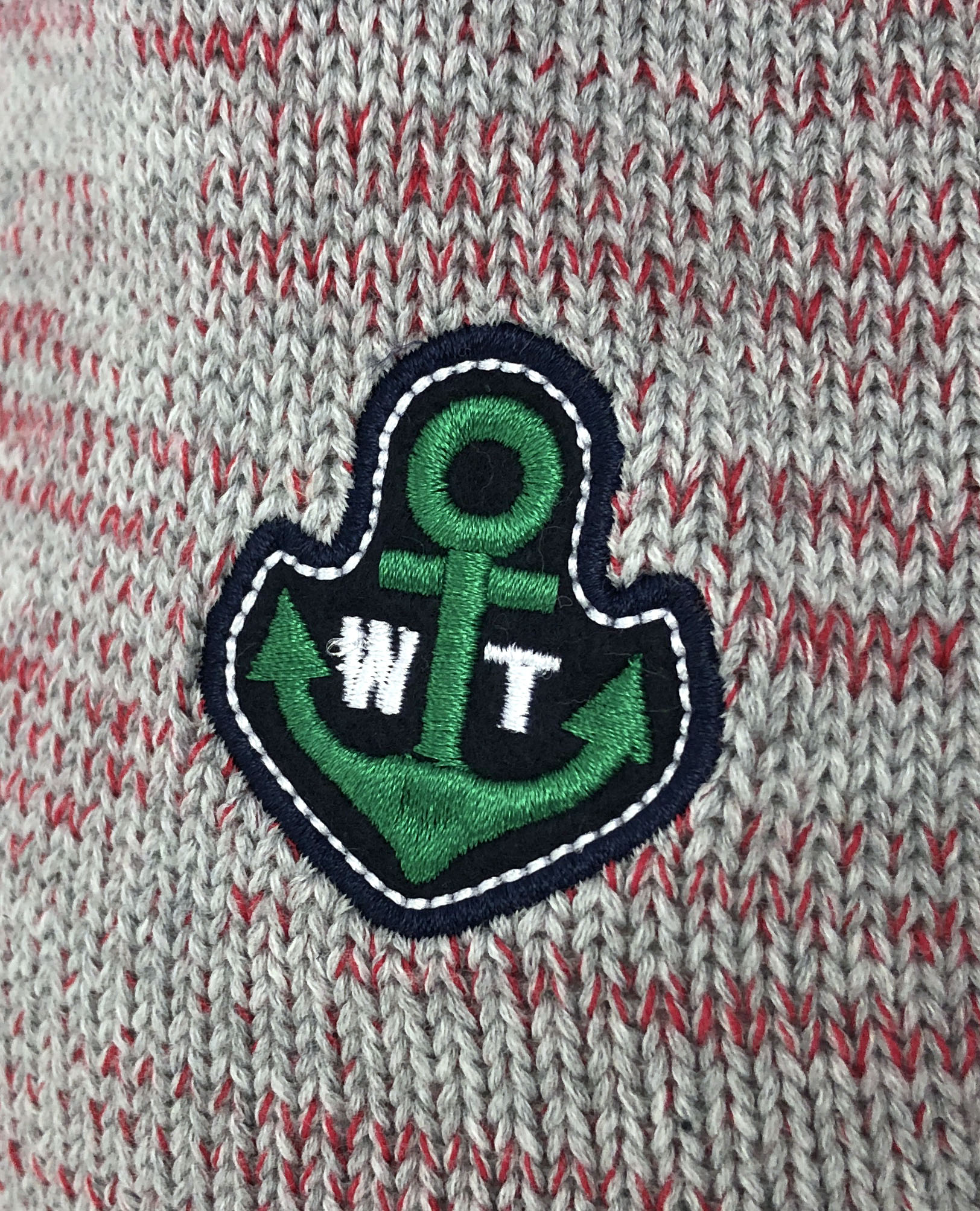 Pullover pour chiens Anchor, rouge, XS - 16-18cm