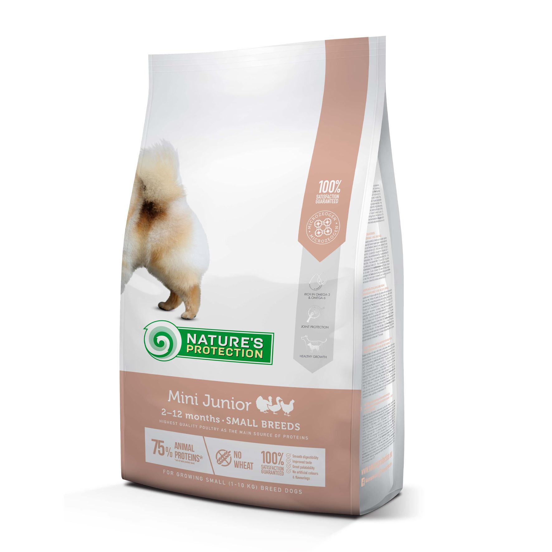 Foodwaste-Nature's Protection Mini Junior mit Geflügel, 7.5kg