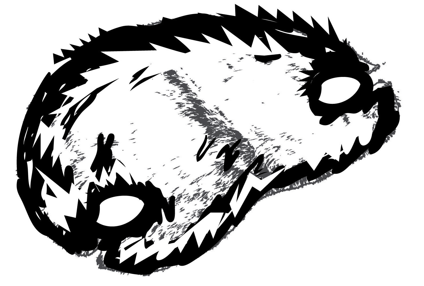 SP Living, Fell Niere 2-Loch, weiss