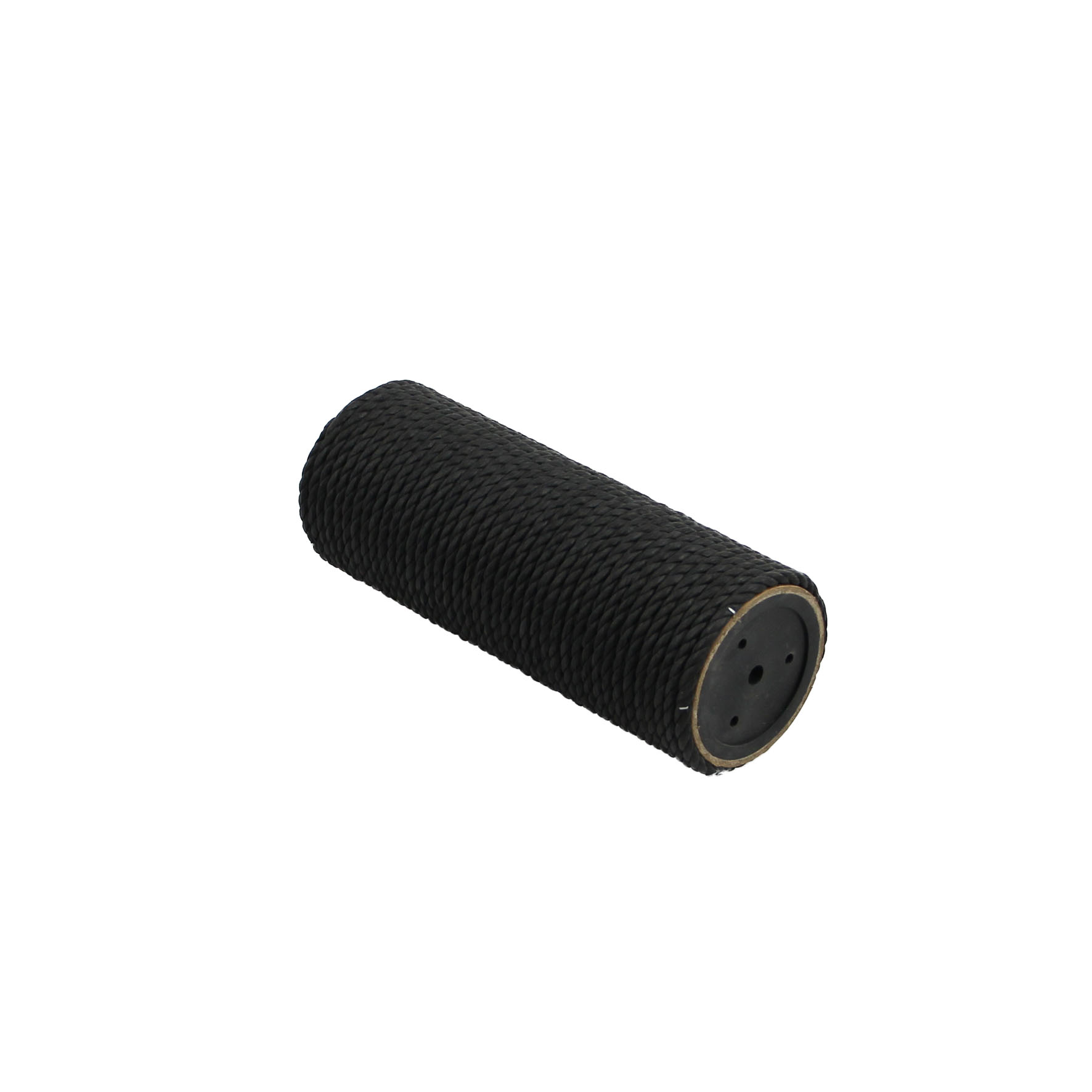 Säule D=12cm/H=40cm schwarz, Seil aus Papier