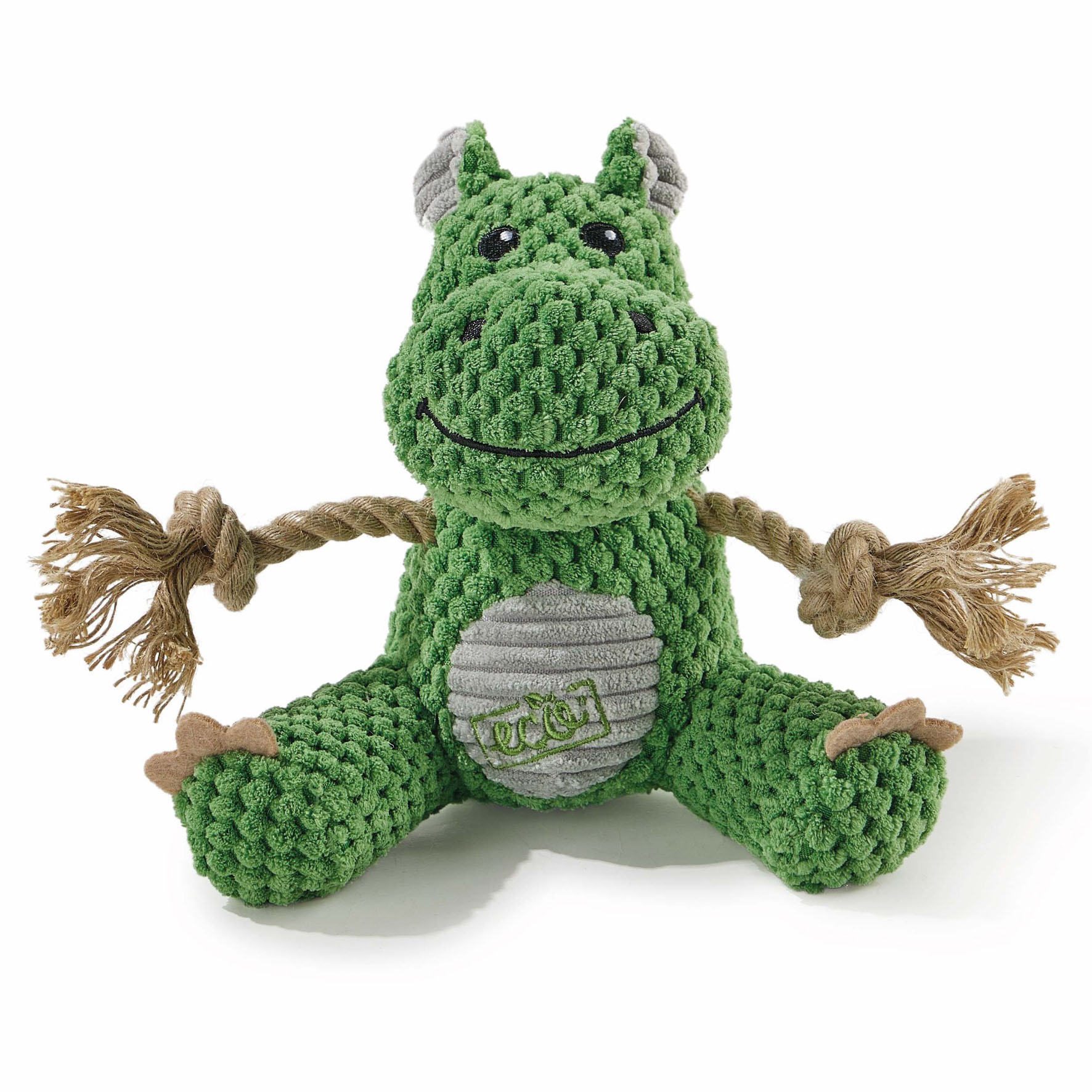 M-Pets Welpenspielzeug Toto, grün, 17x11.5x15.5cm