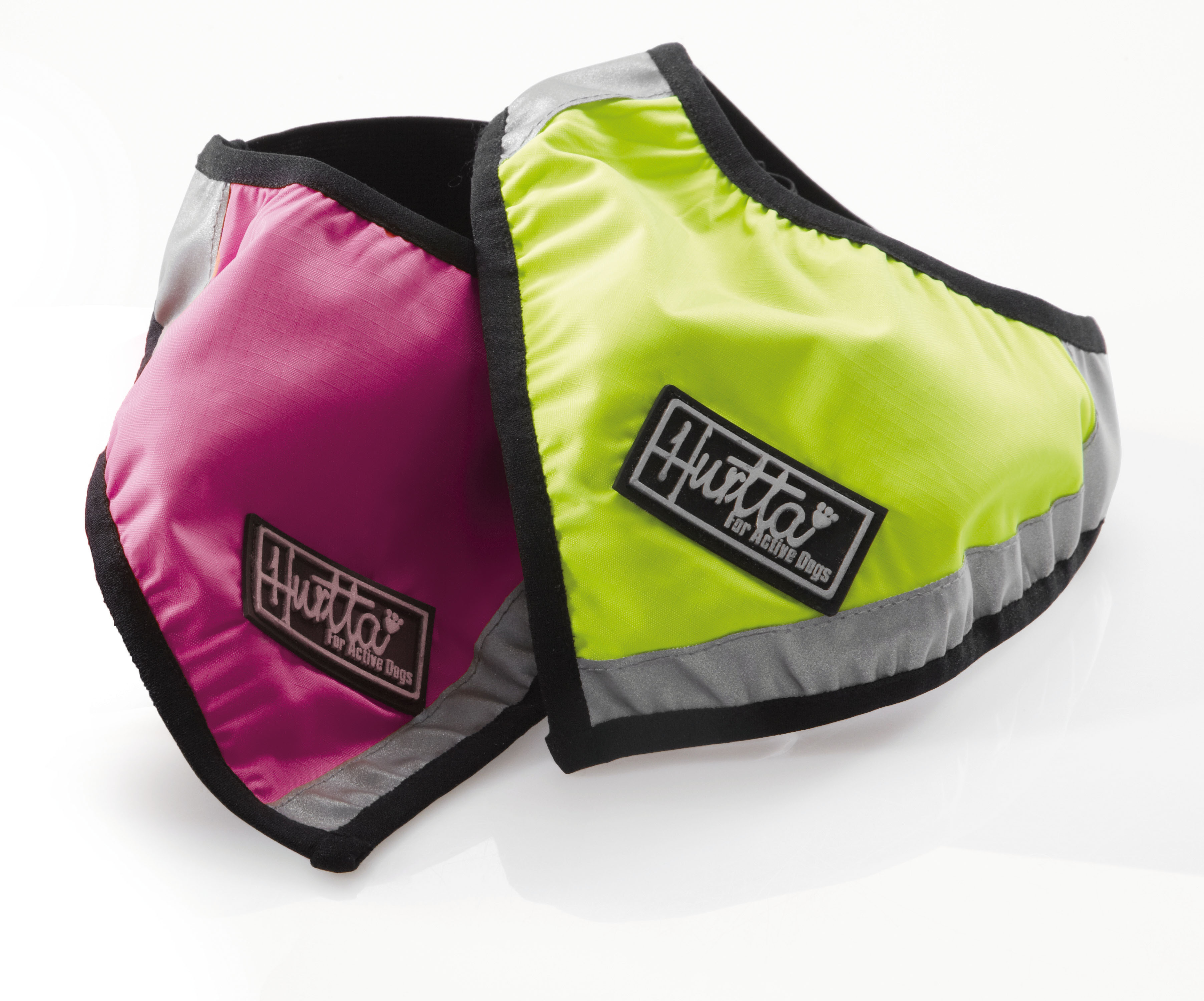 Hurtta LIFEGUARD Leuchthalstuch, pink, L