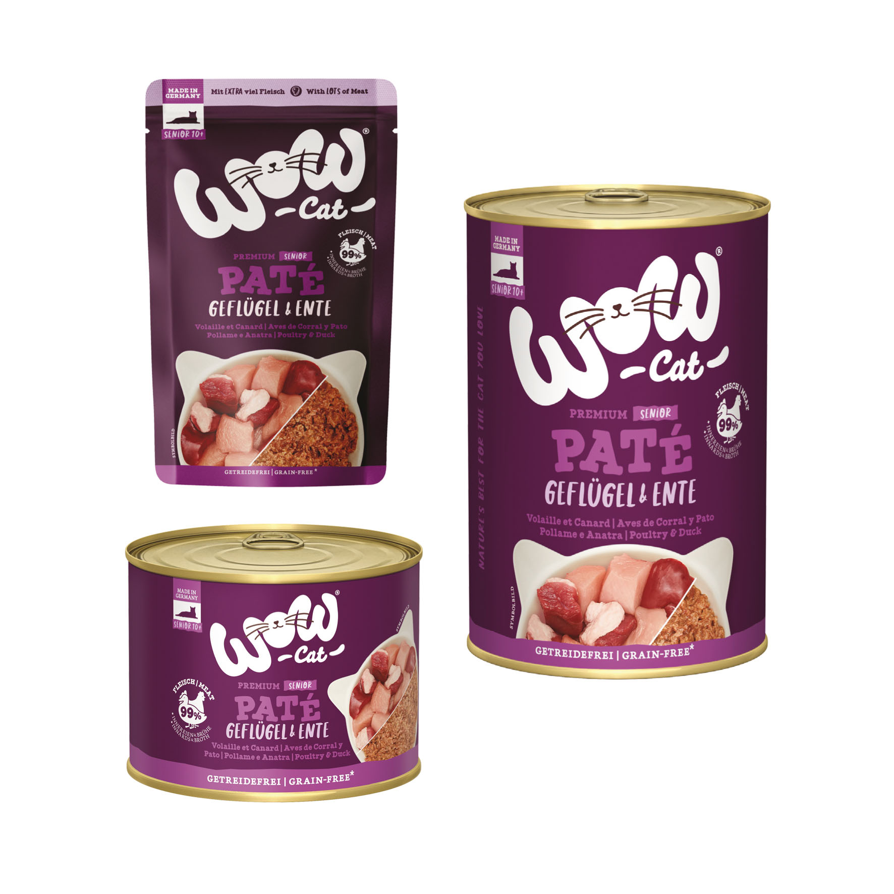 WOW Senior Geflügel & Ente