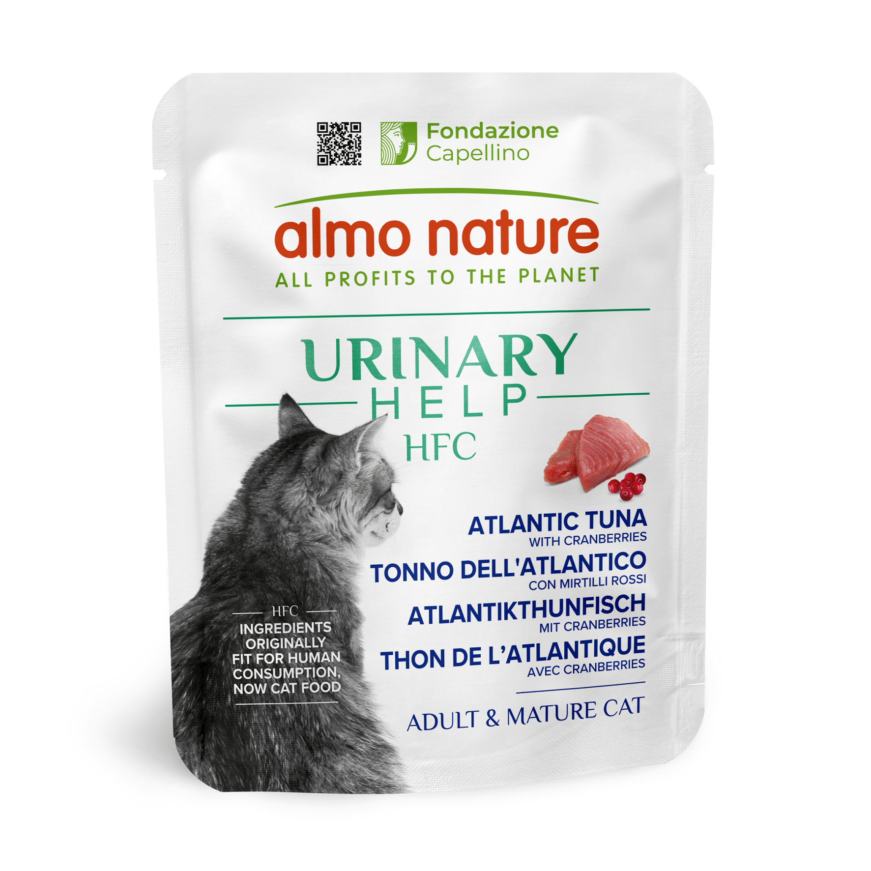 Almo Nature HFC Urinary Atlantikthunfisch mit Cranberries, 50g Almo Nature HFC Urinary Atlantikthunfisch mit Cranberries, 50g