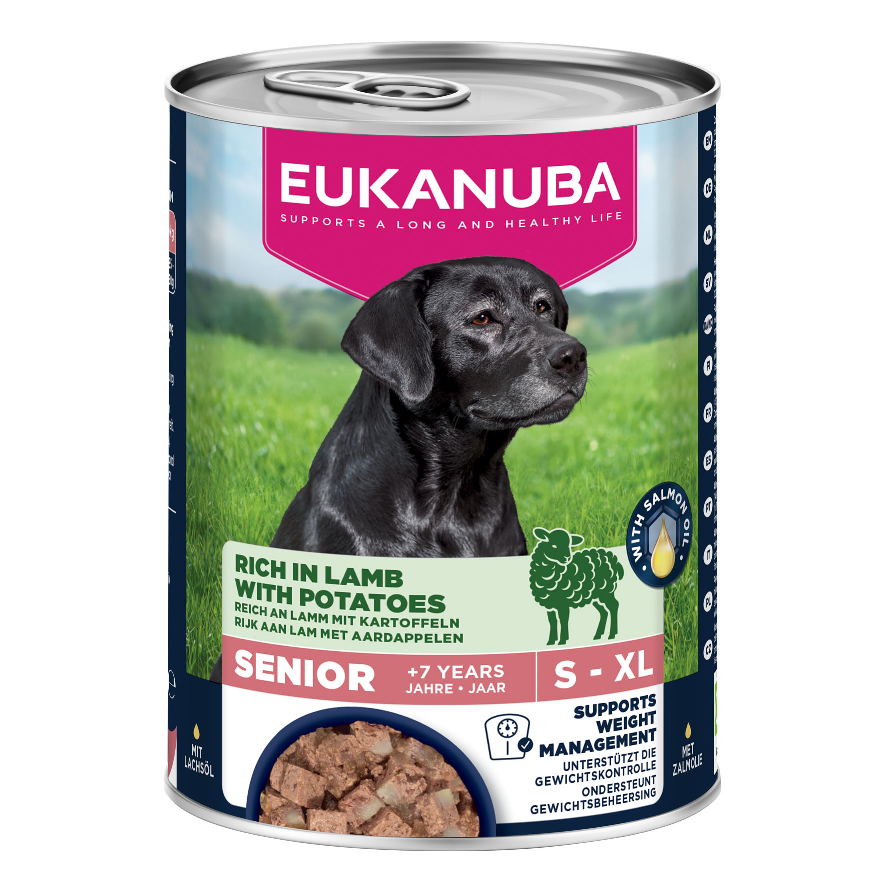 Eukanuba Senior Agnello e Patate, 400g