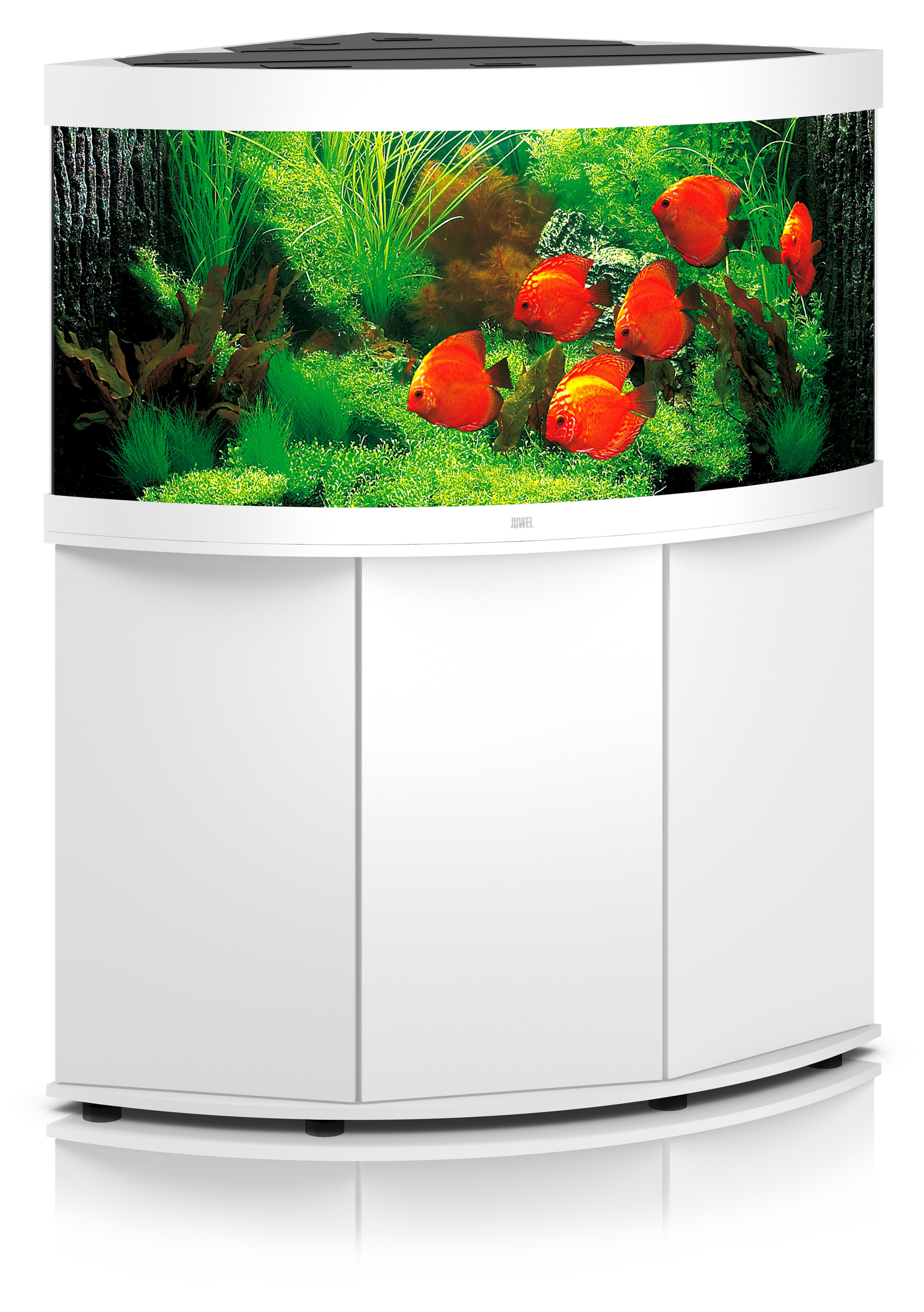 Juwel Aquarium Trigon 350 Kombination, weiss