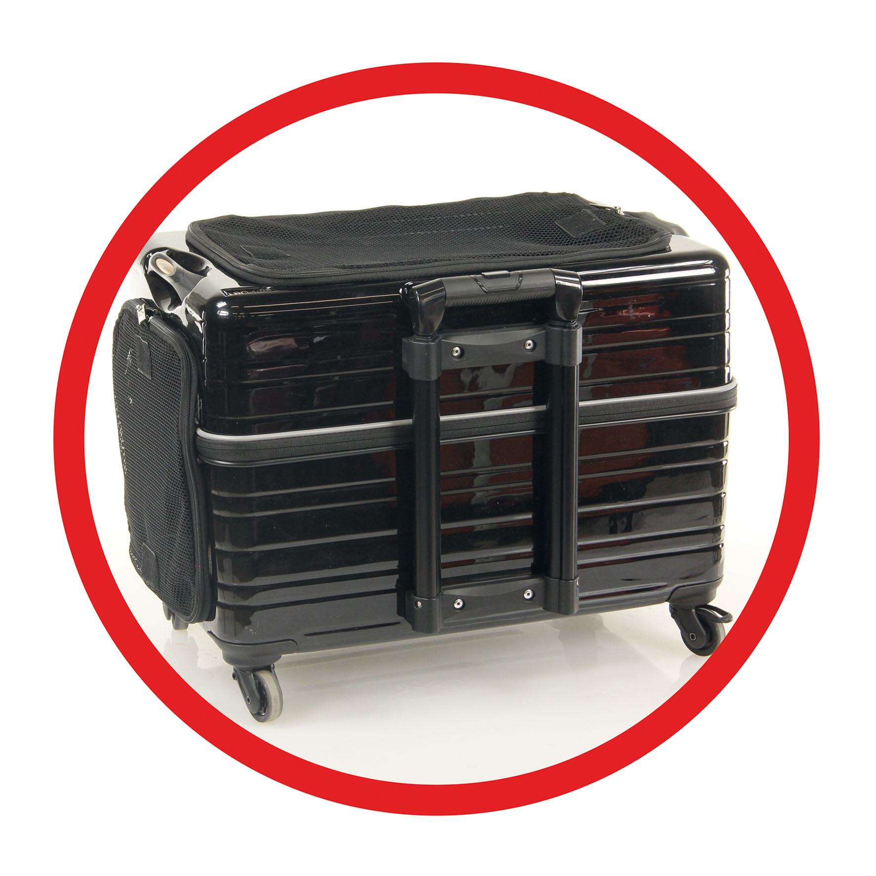 swisspet Transport-Trolley Bellito, schwarz