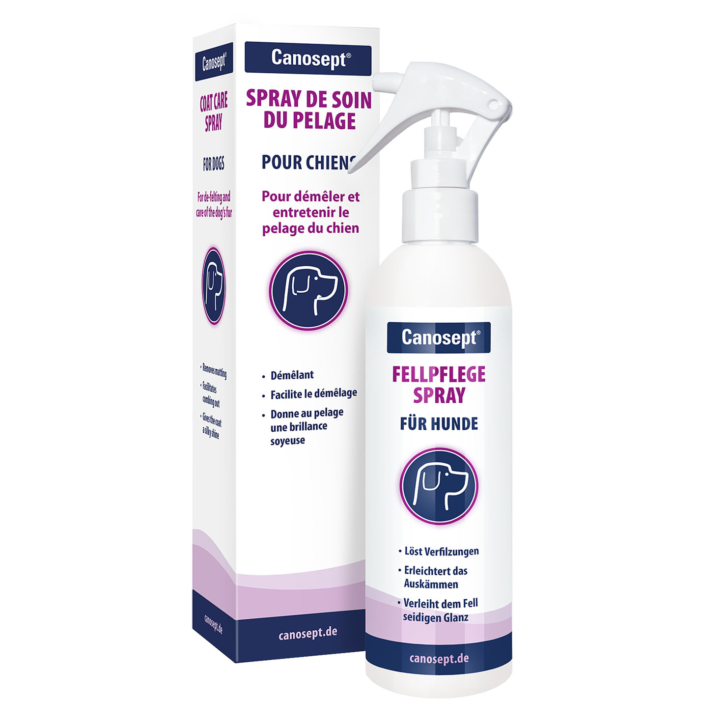 Canosept Fellpflegespray für Hunde,  250ml