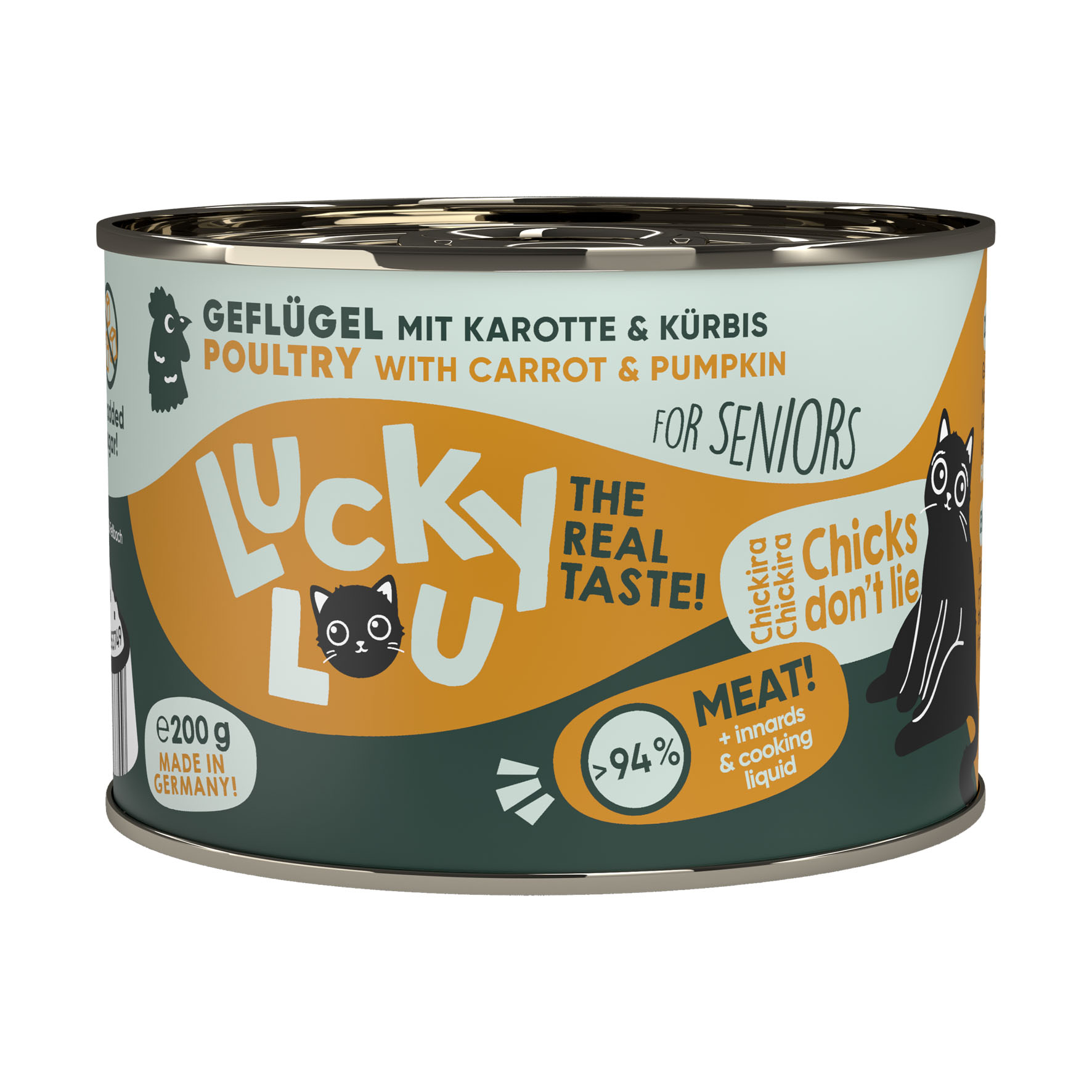 Lucky Lou Senior volaille, 200g