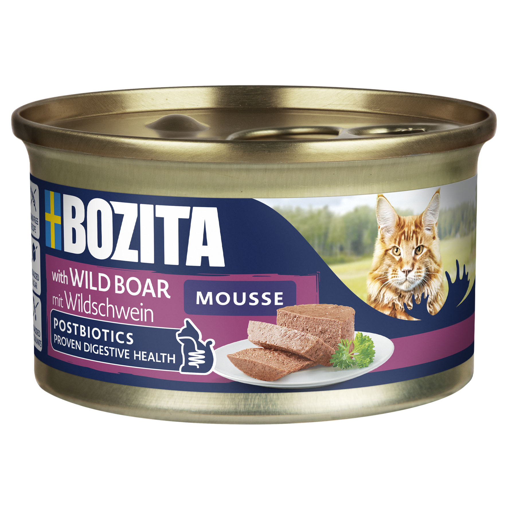 Bozita Mousse mit Wildschwein, 85g