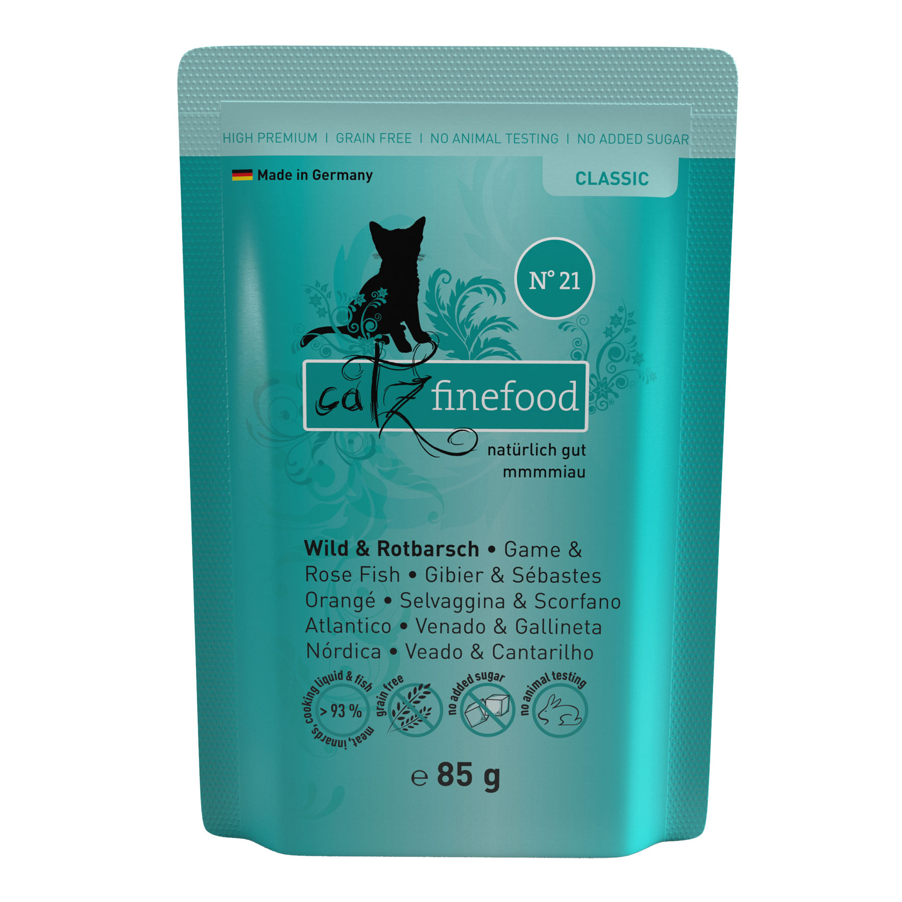Catz Finefood No. 21 gibier & rascasse, 85g