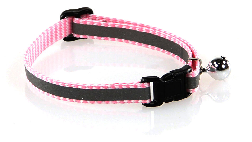 ReflectLine collier pour chats rose vif 10mm/20-30cm