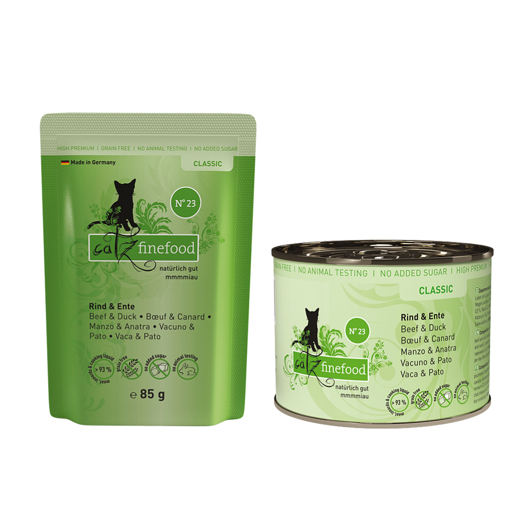 Catz Finefood No. 23 mit Rind & Ente