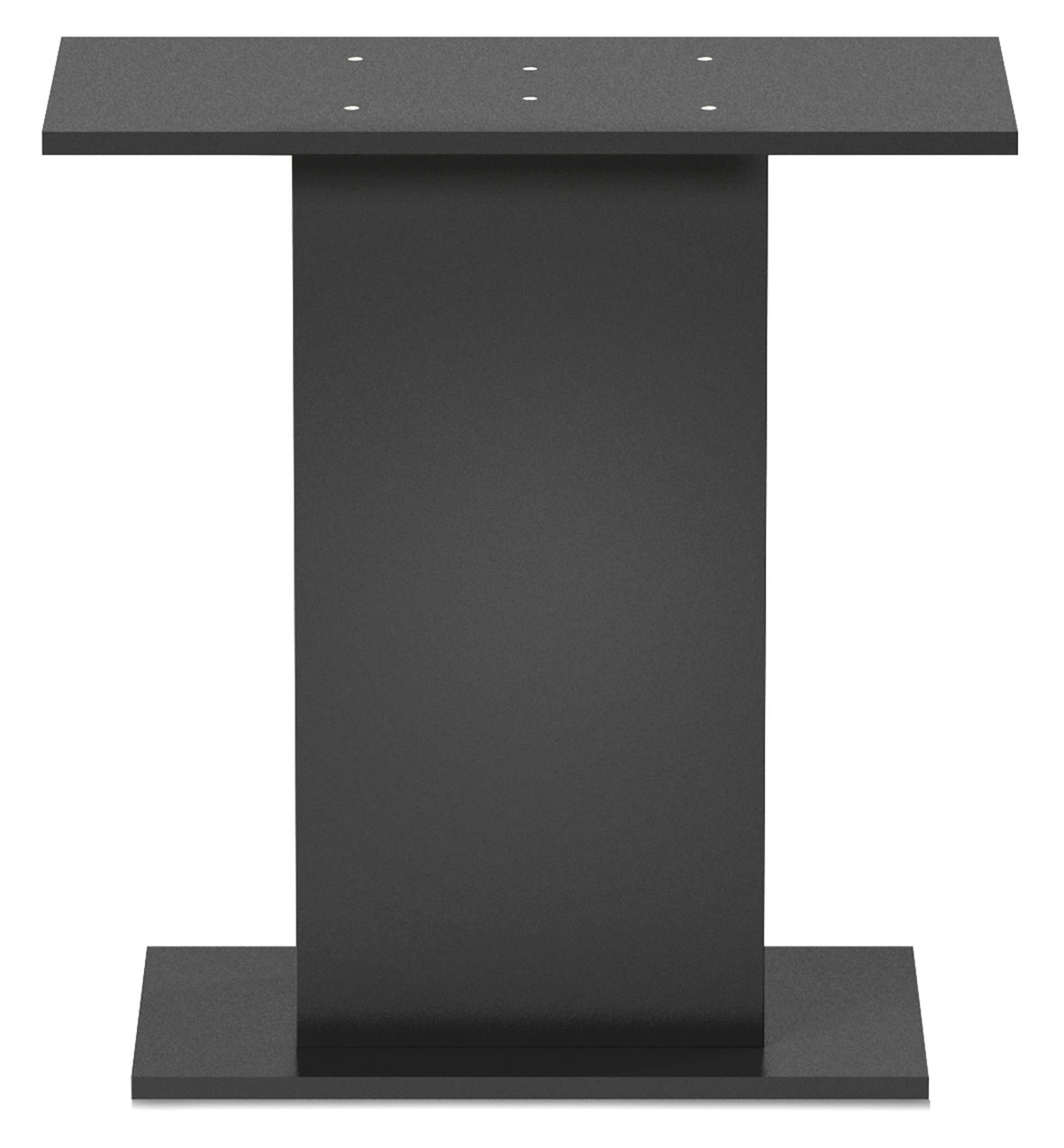 Juwel Stand, 51/61x31cm, H=63cm, schwarz