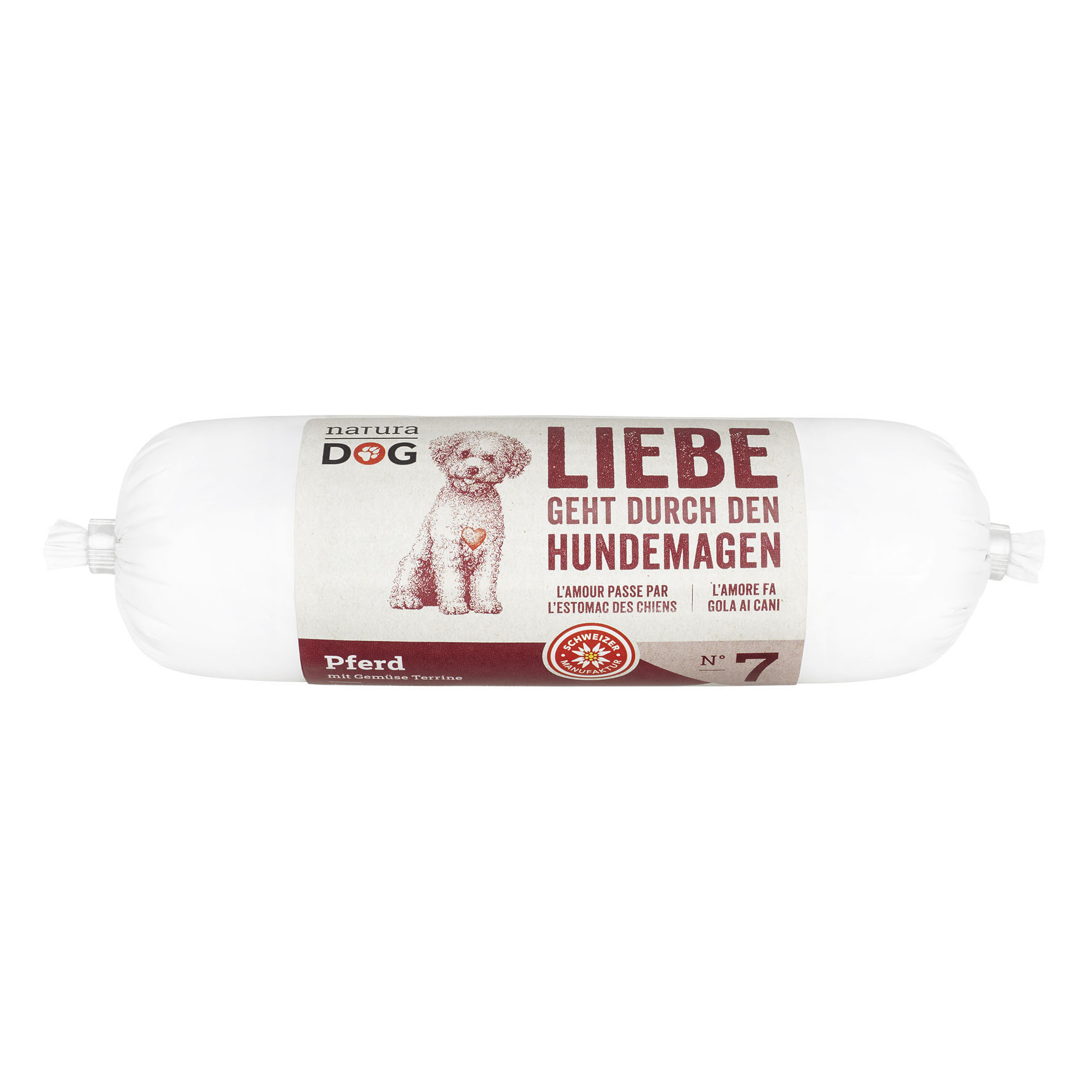 naturaDog Pferd mit Gemüse Terrine