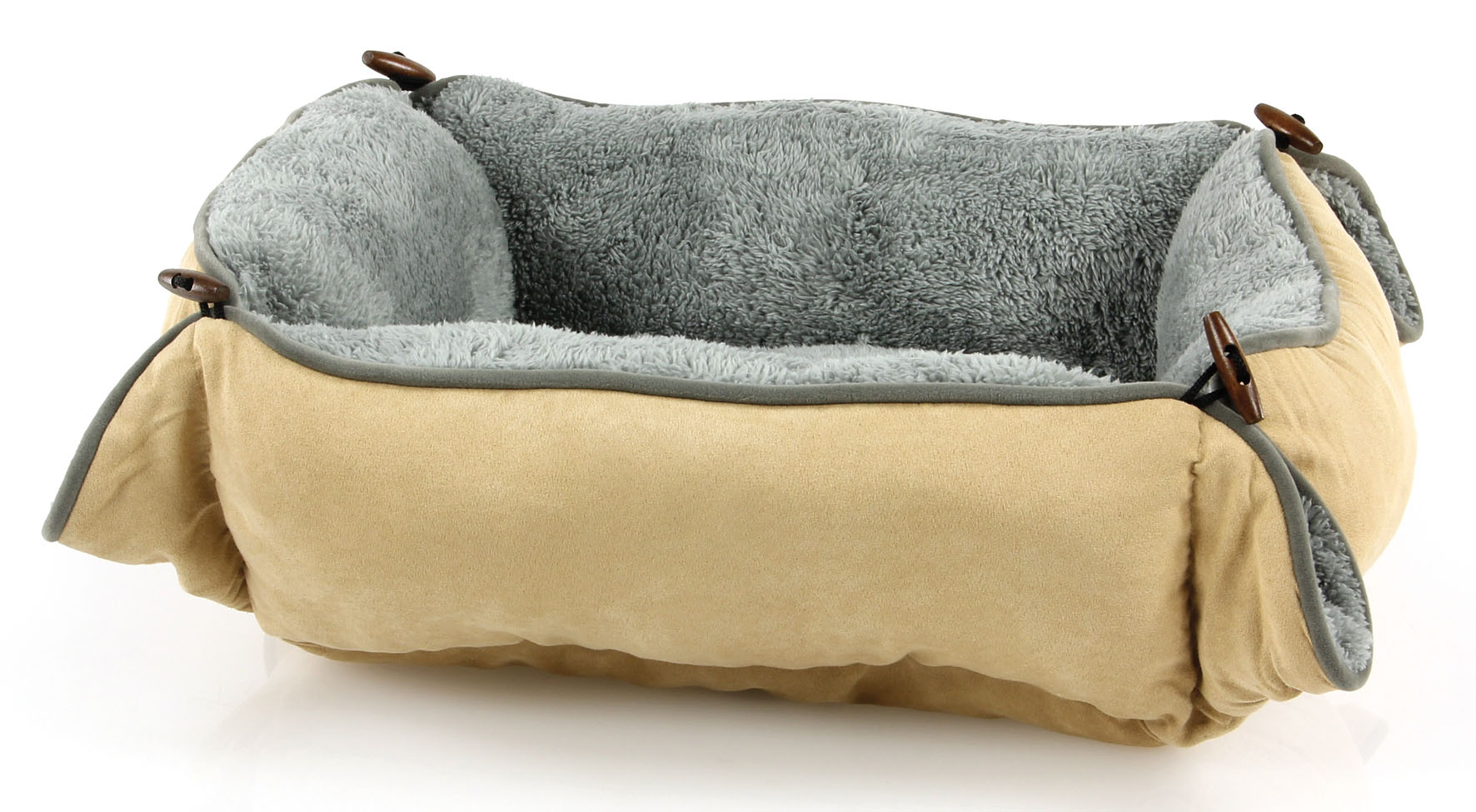 swisspet Universalbett Bobby, beige/grau 53x42x18cm