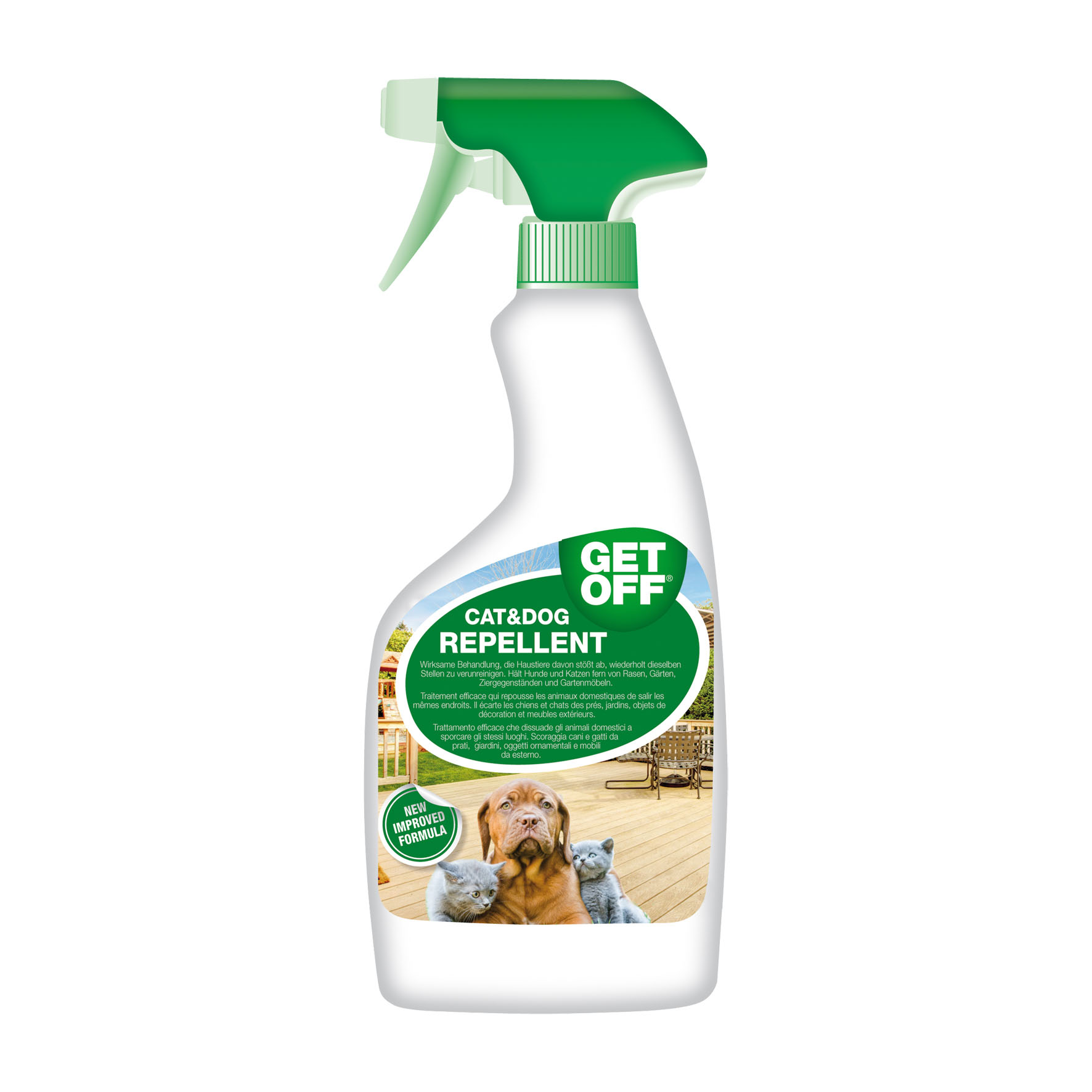 Optipet Get Off Disabituante Spray für Katzen und Hunde, 500ml