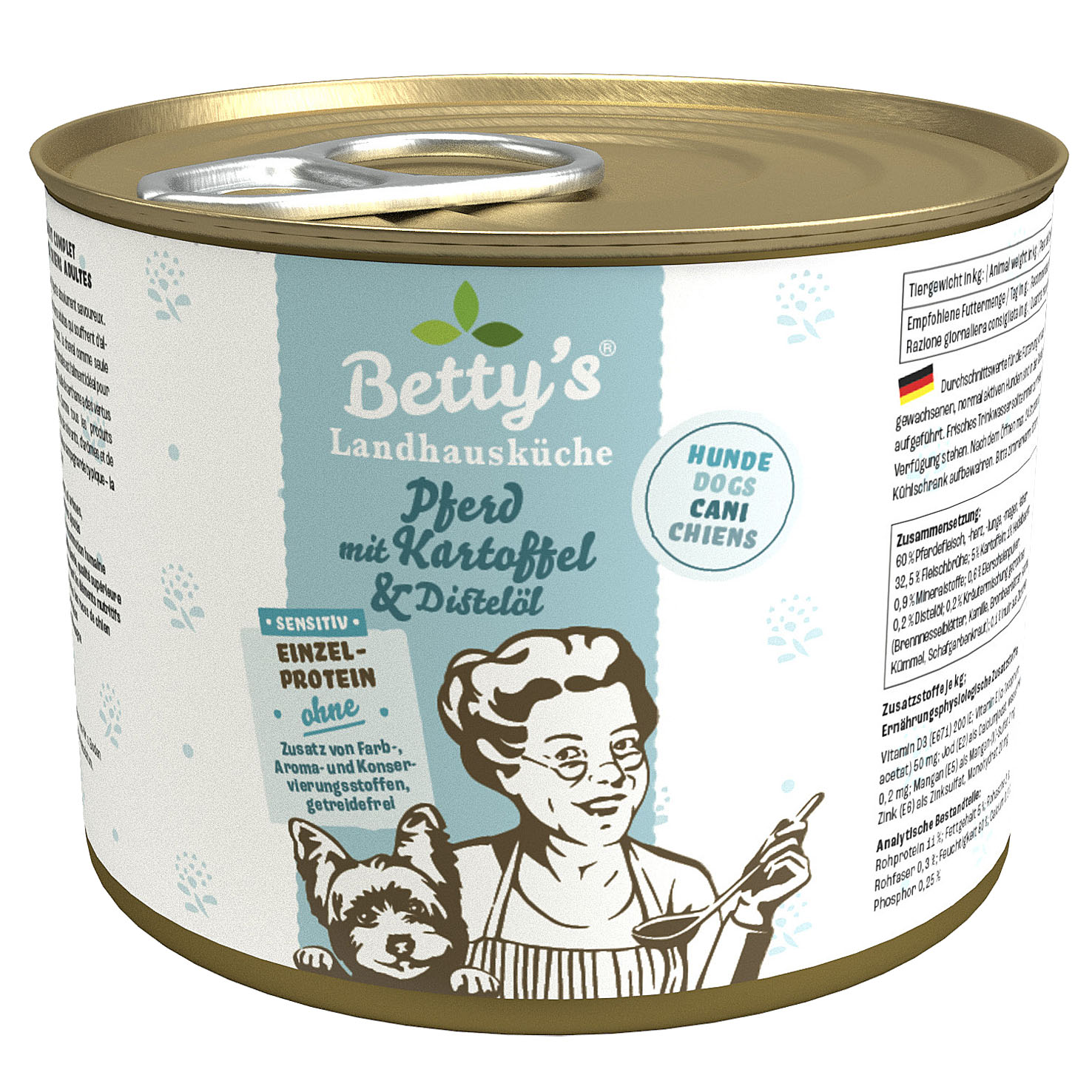 Betty's Landhausküche Sensitiv Pferd, 200g