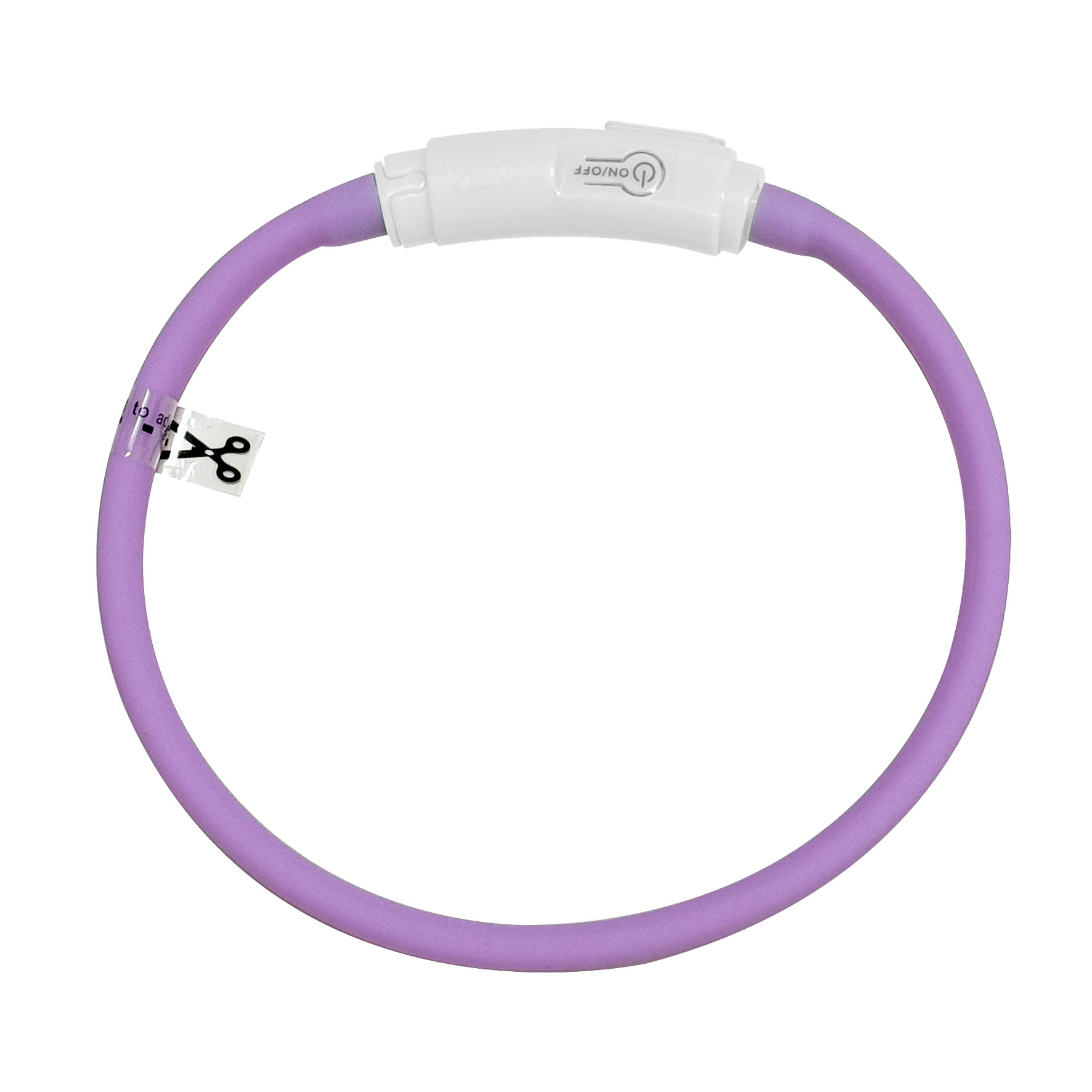 swisspet Leuchthalsband Swoop XS, violett, D=10mm