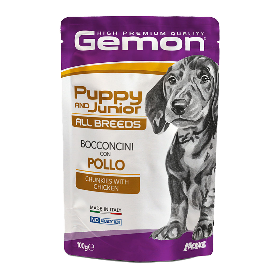 Gemon Dog Puppy&Junior Chicken, 100g