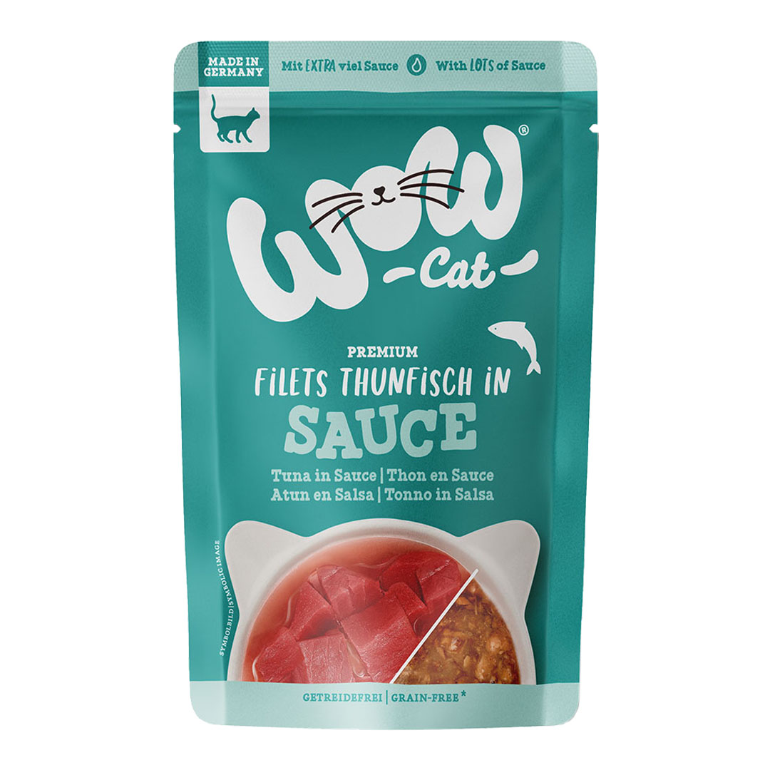 WOW CAT Thon en sauce, 85g