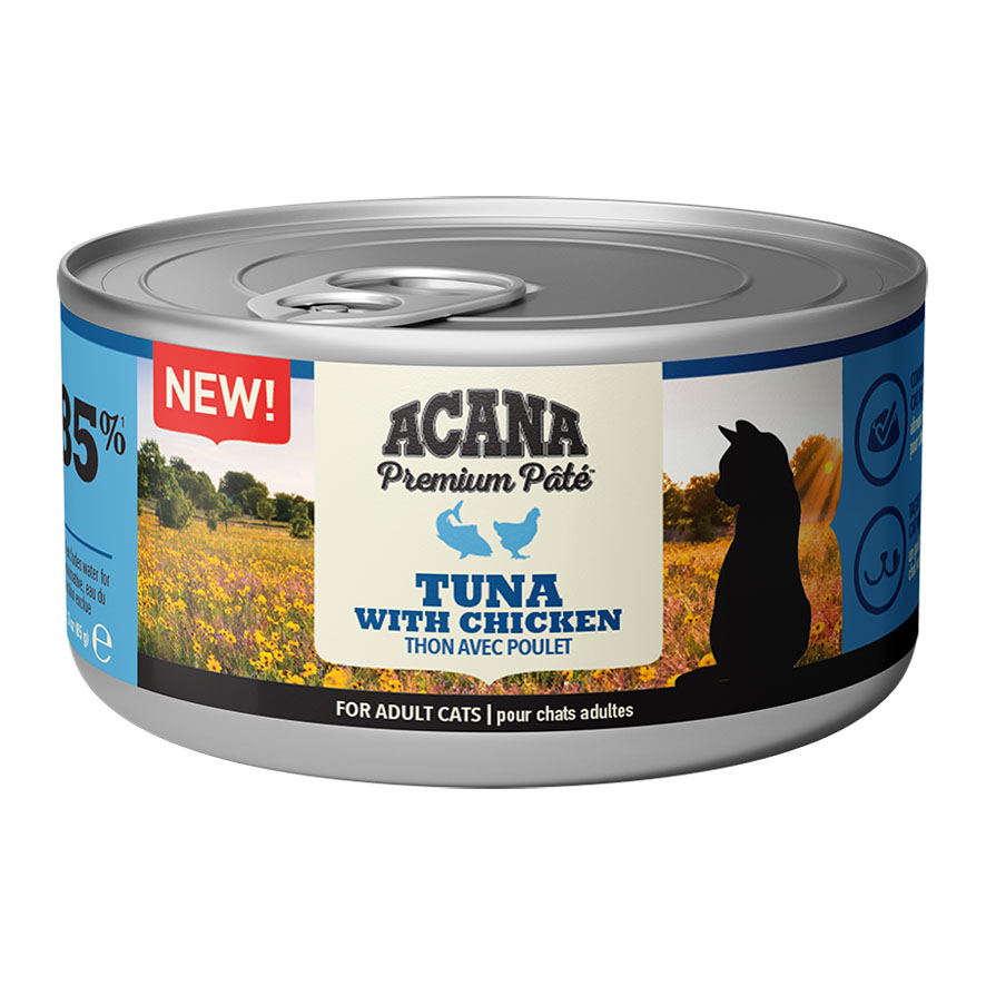 Acana Umido per Gatti - Paté TONNO & POLLO 85g
