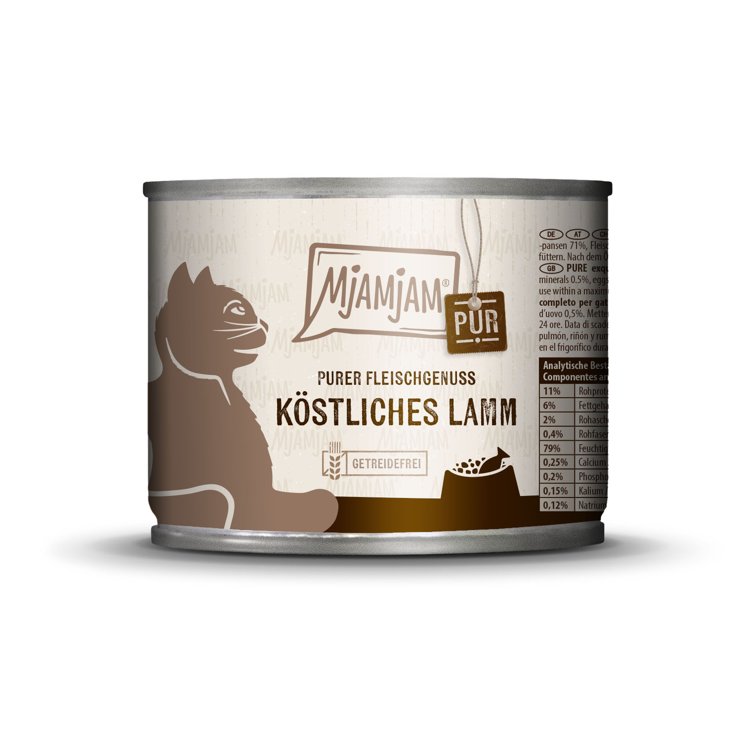 MjAMjAM Cat Puro piacere della carne di agnello 200 g