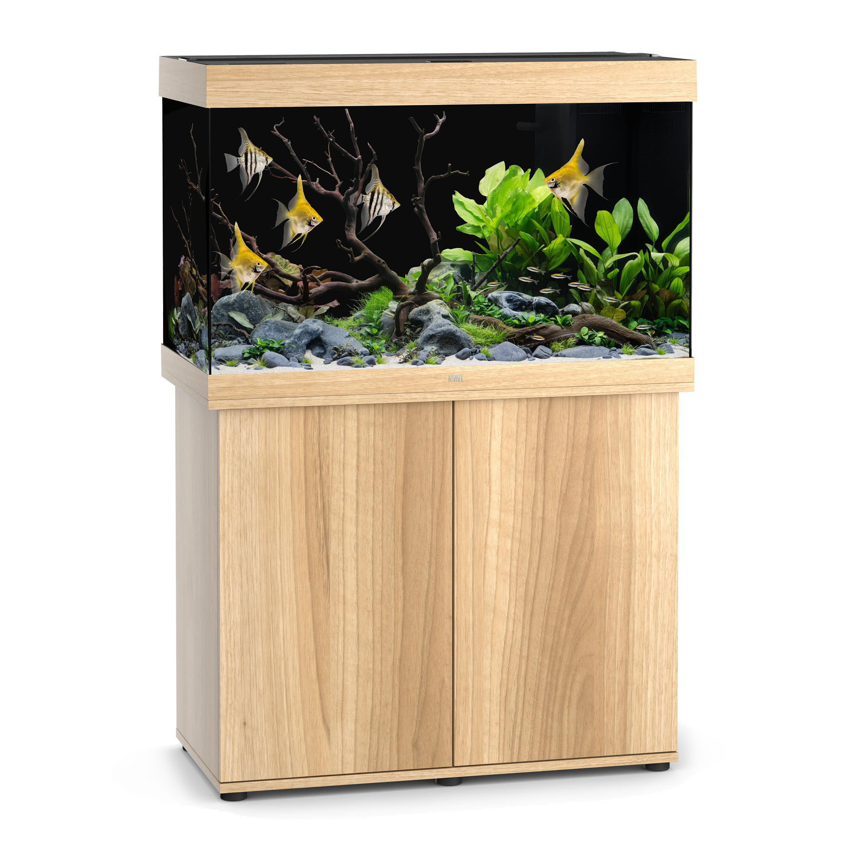 Aquarium Rio 290 + armoire SBX Rio 290, clair (style chêne)