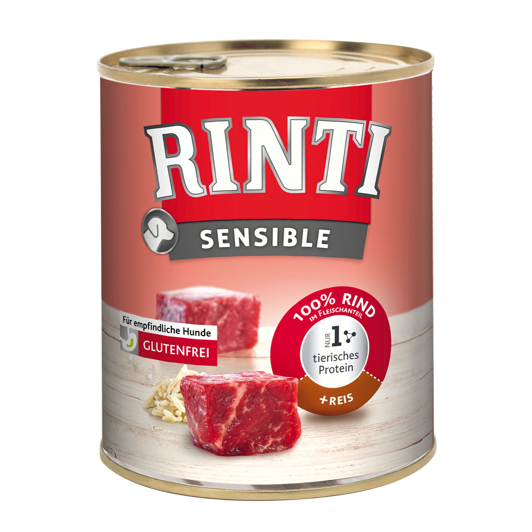 Rinti Sensible, Rind & Reis, 800g