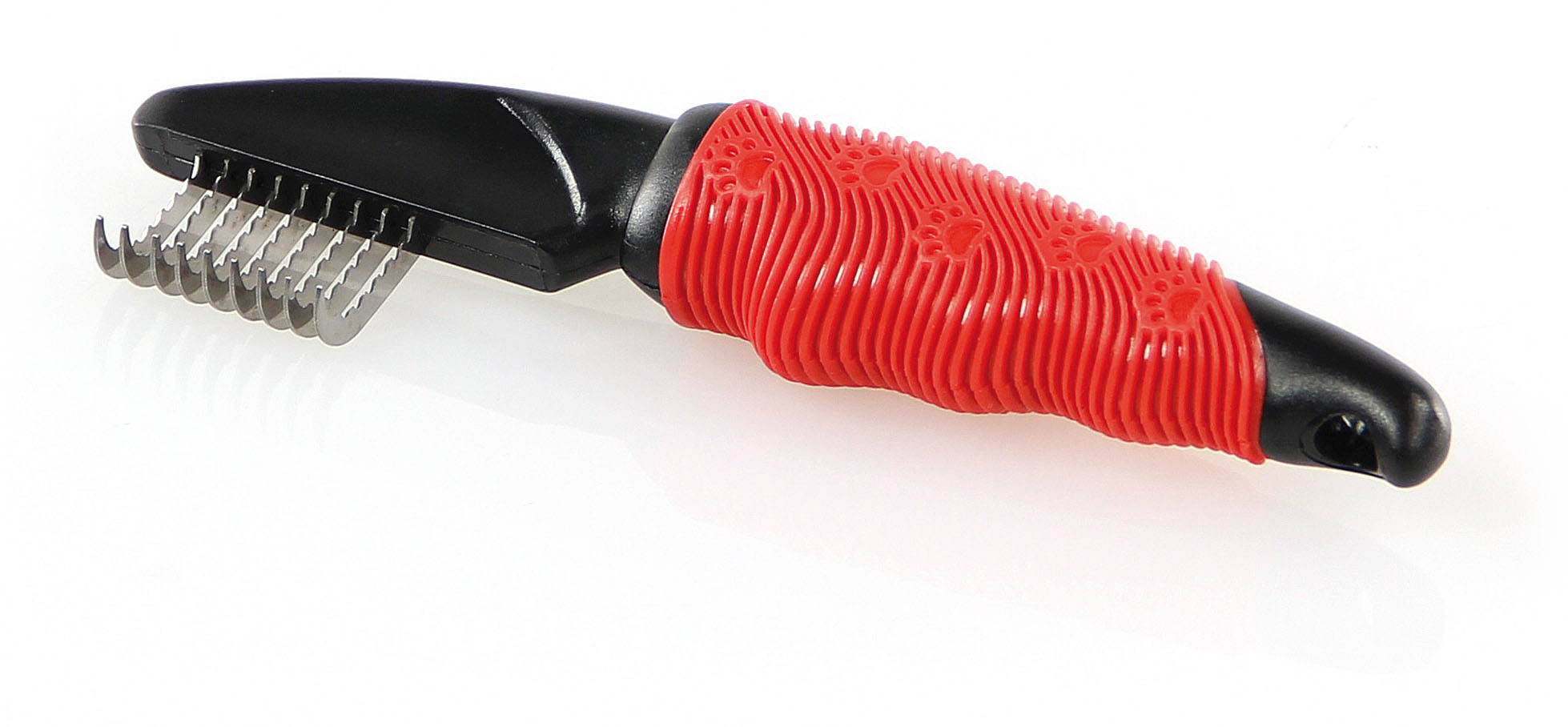 swisspet Peigne à défeutrer, poil court à moyen, 9 lames