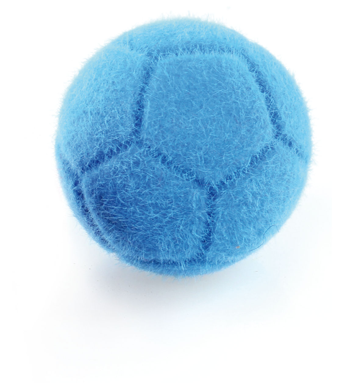 swisspet Flocking Wave-Fussball, blau, Ø 8 cm