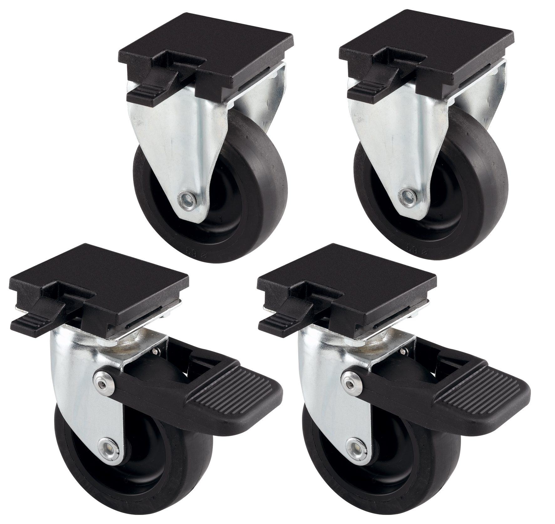 Ferplast Rollen-Kit L388b, 4er Set