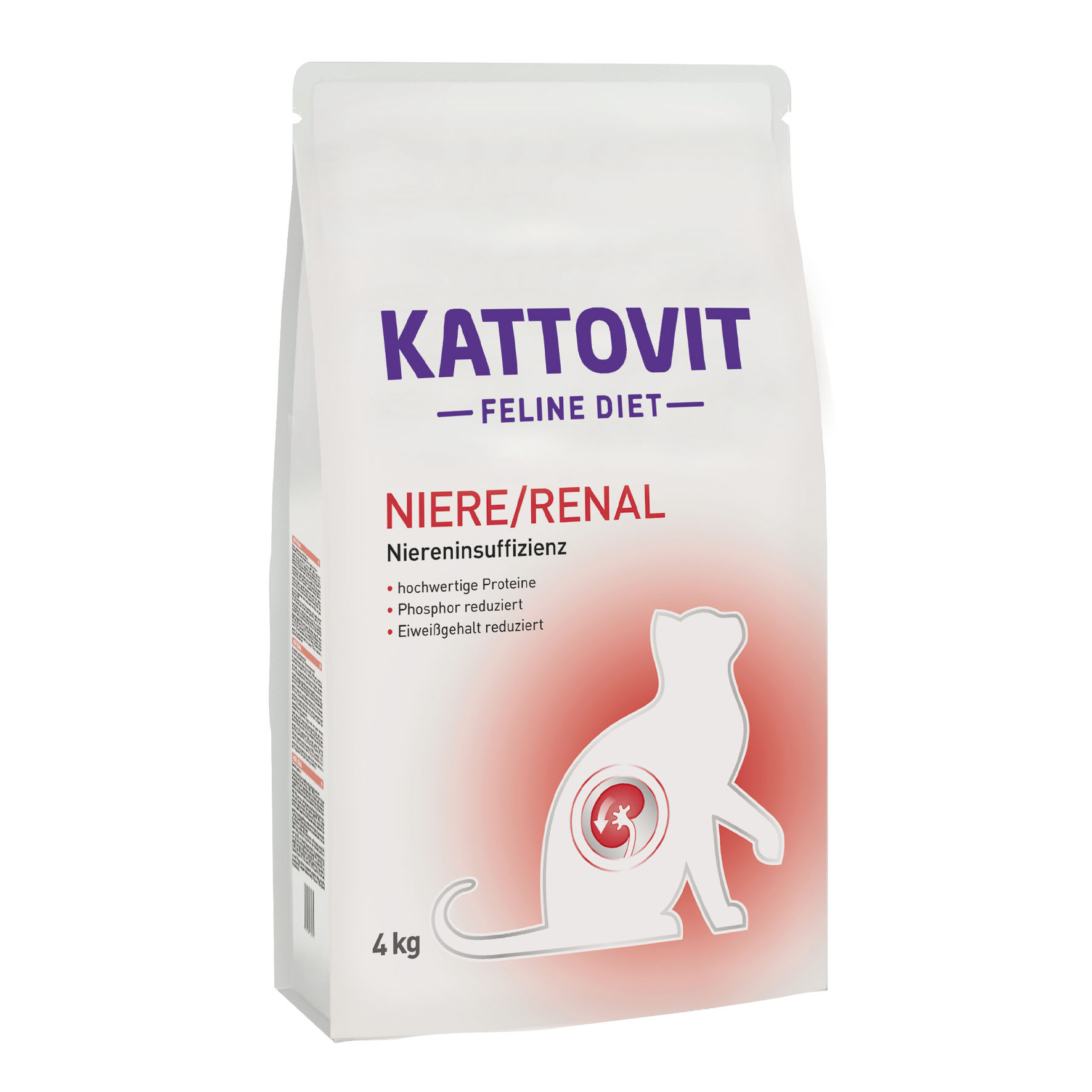 Kattovit Feline Diet Rein/Rénal 4 kg