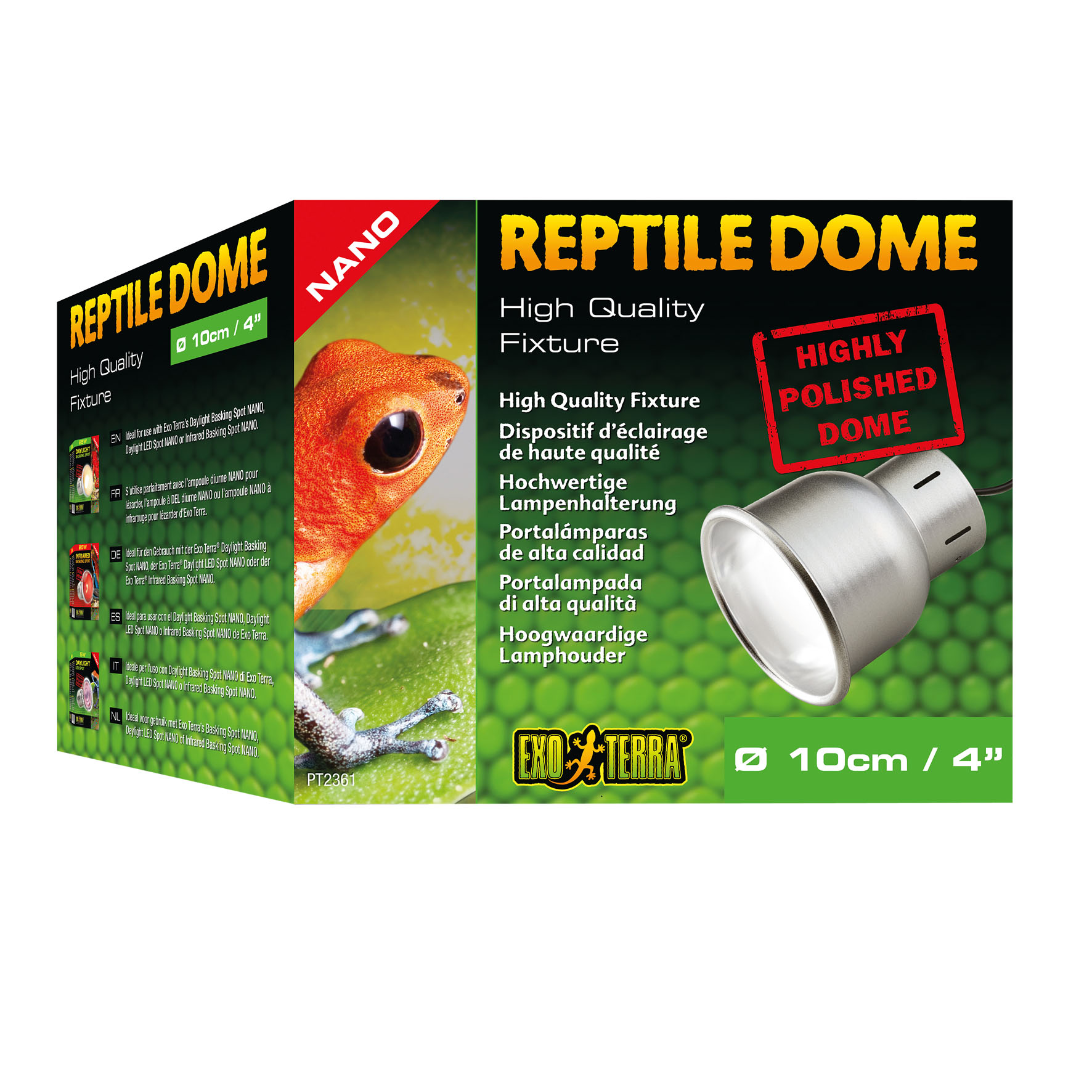 Exo Terra Nano Reptile Dome, Ø 10 cm – max. 40W