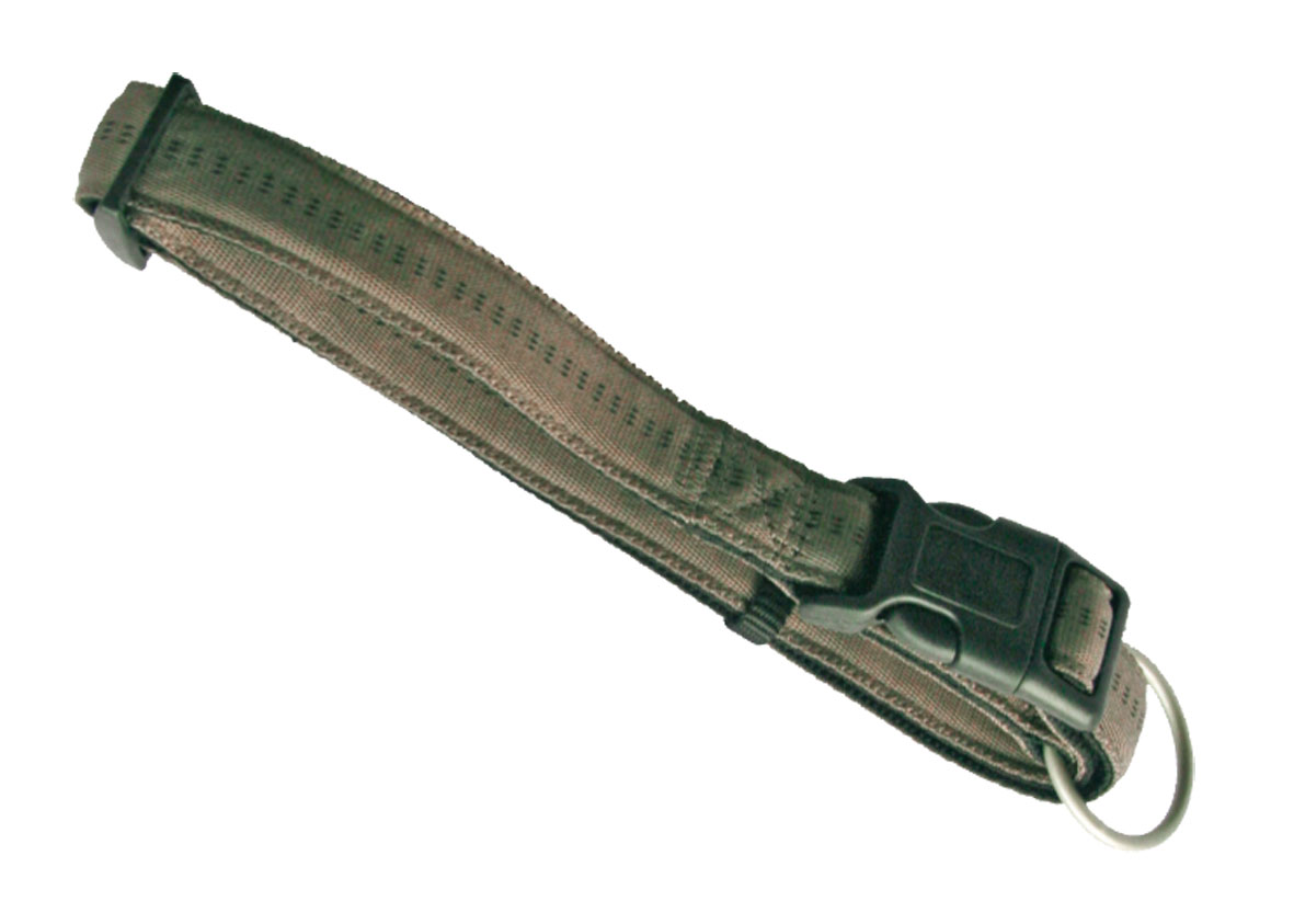 swisspet CountryLine Hundehalsband und Führleine, braun, 25mm/48-70cm