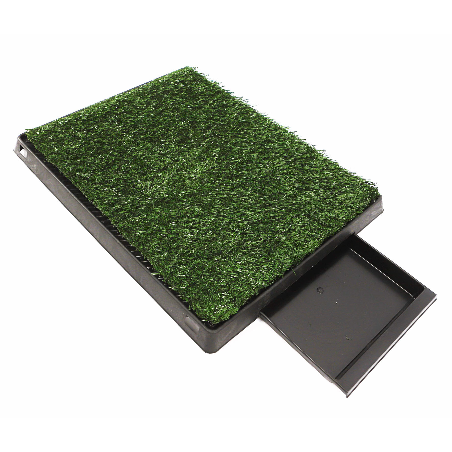 M-Pets Grasmatte Trainingspad mit Tablett, 58x46 cm