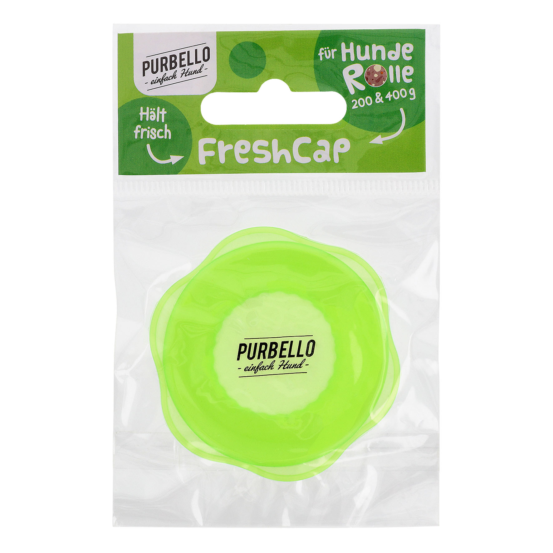 PURBELLO FreshCap für Würste 200g/400g, grün