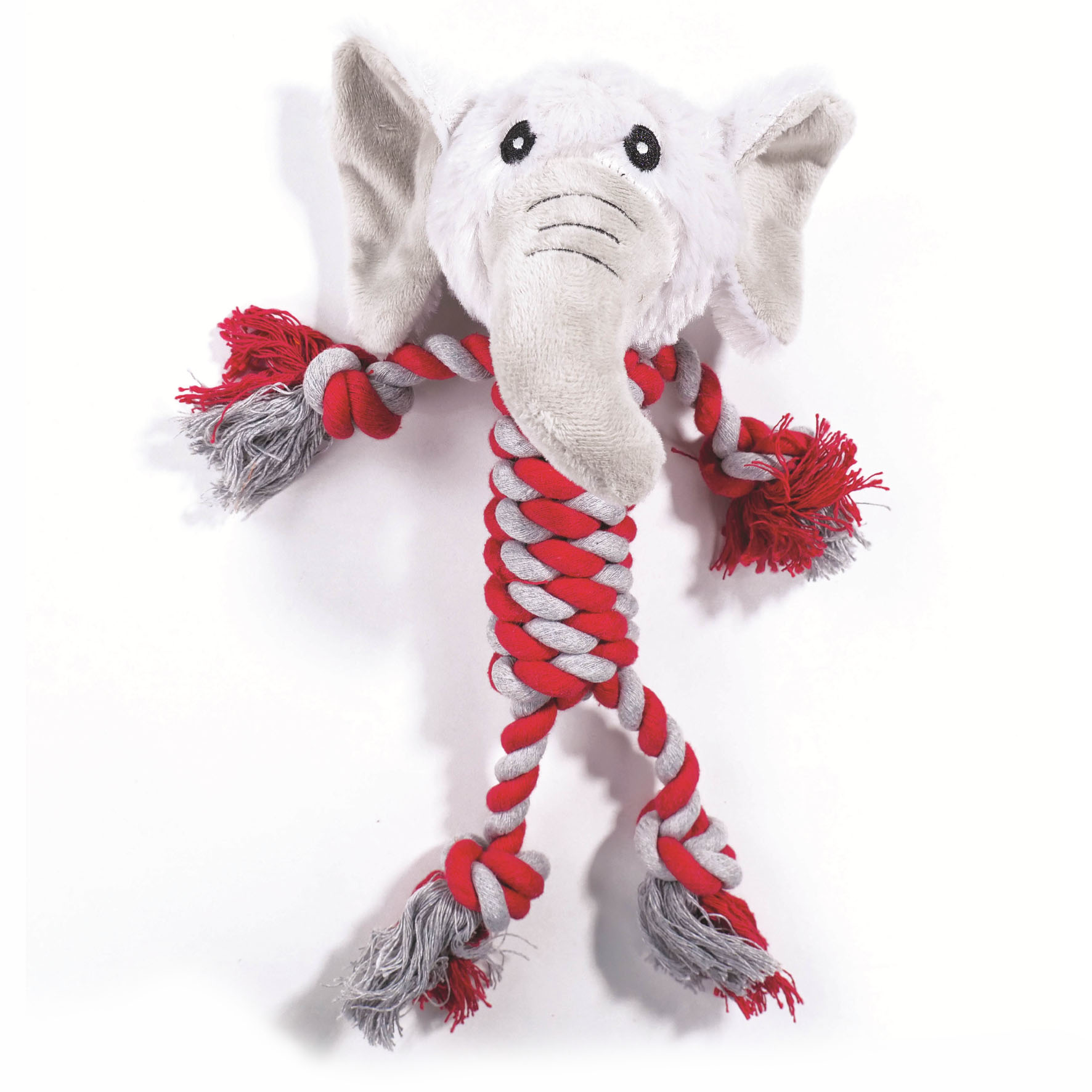 M-Pets Jouet pour chien Bailey, blanc & vert, 33 x 26 x 10 cm