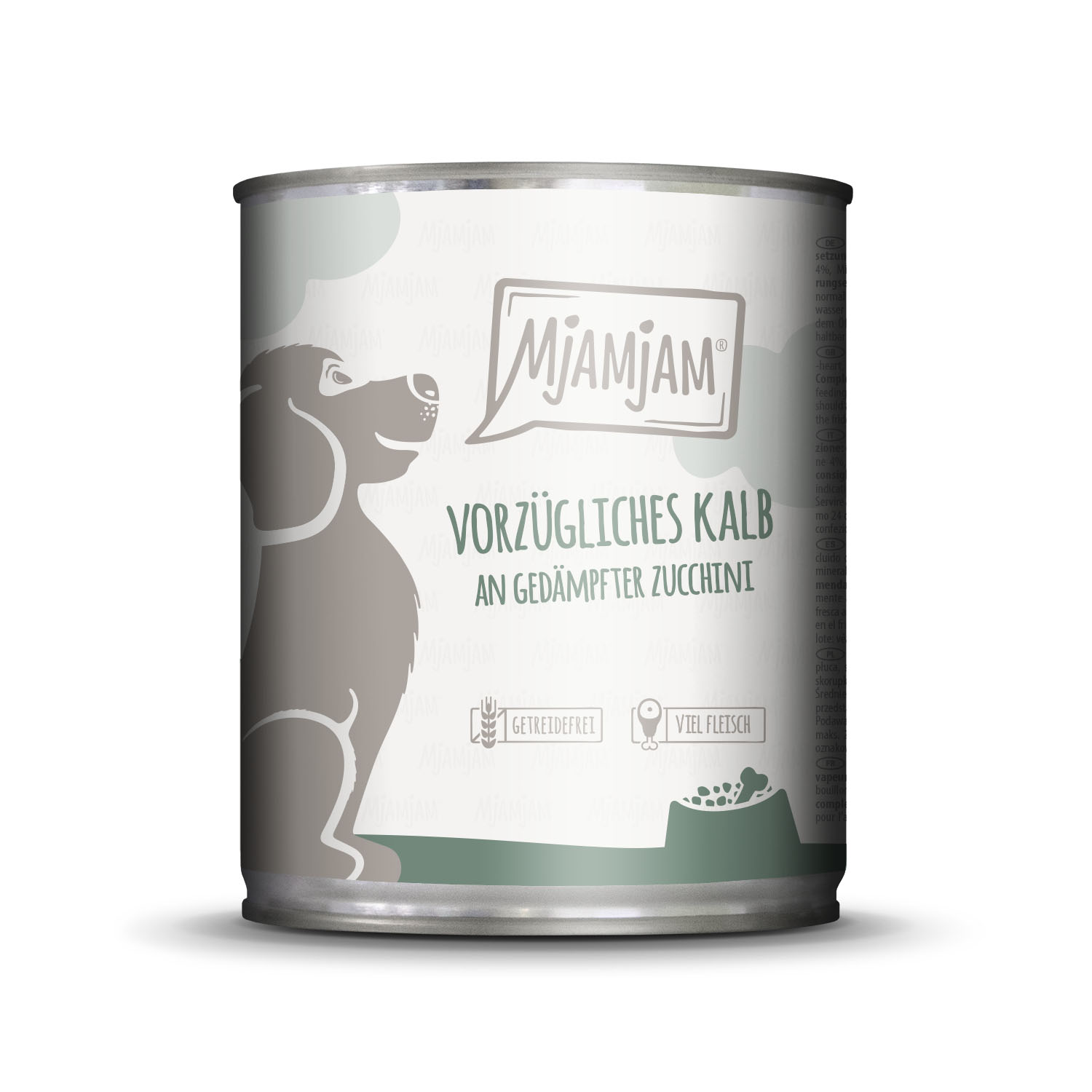 MjAMjAM Dog Vitello e Zucchine 800 g