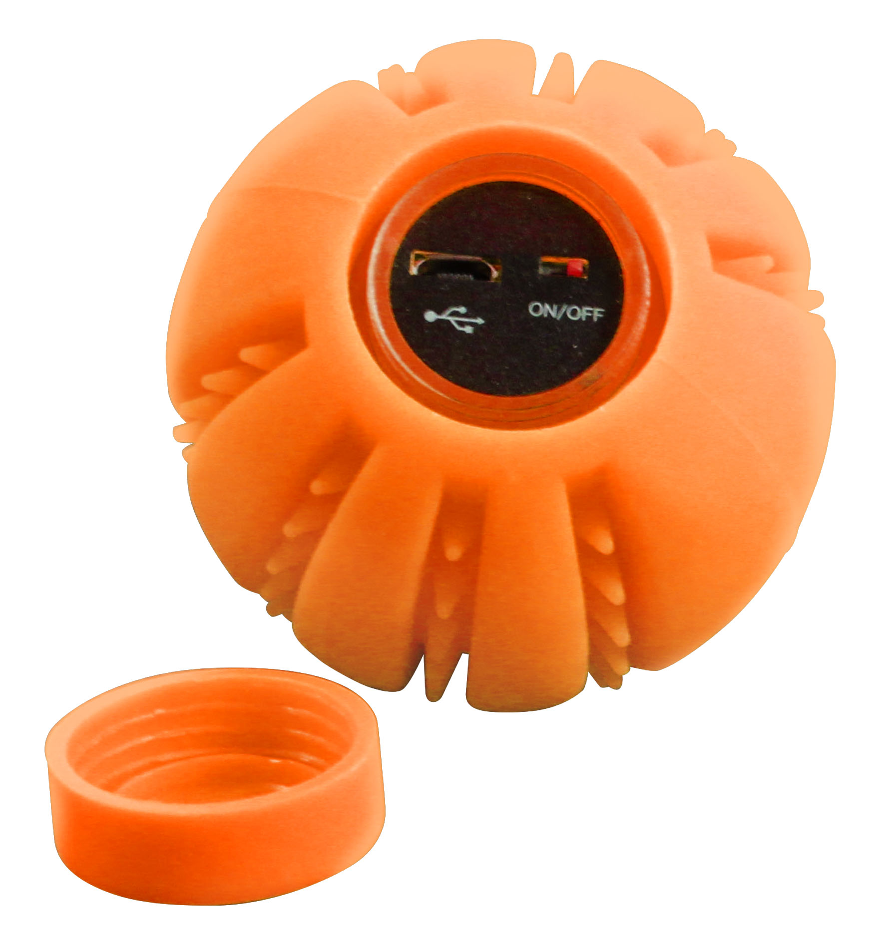 swisspet Pallina luminosa dentale, gialla, ø6.4cm